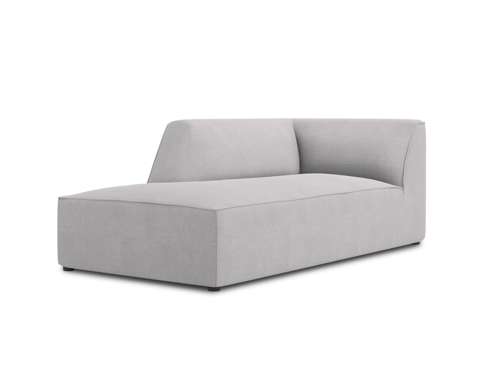 Chaise Longue Left, "Ruby", 1 Seat, 93x180x69
