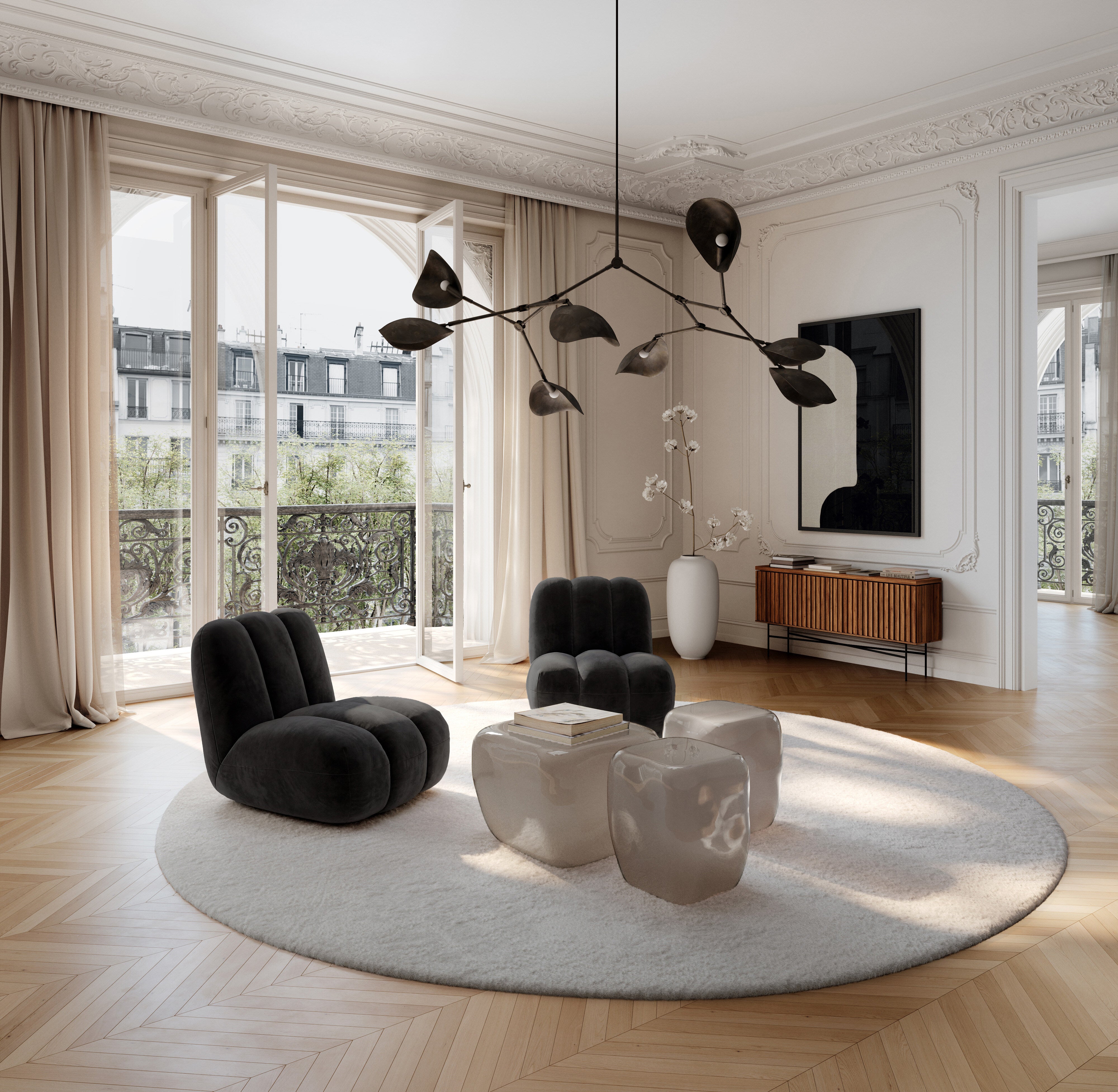 Toe Chair – Peat