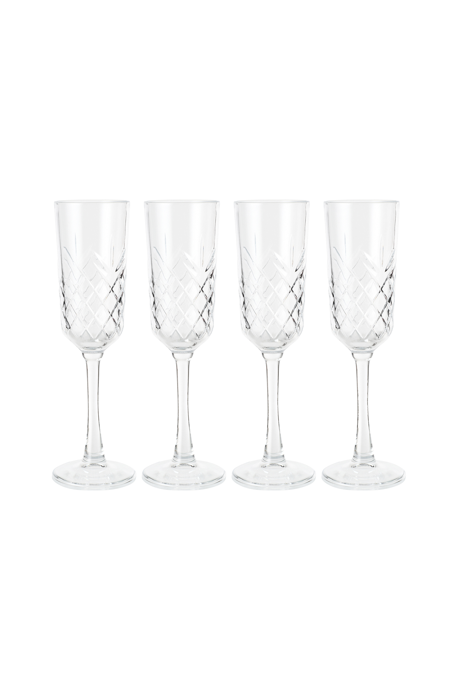 Champagneglass Line 4-pakning