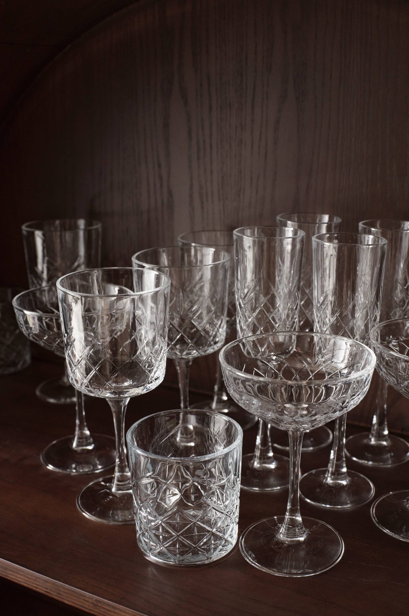 Champagneglass Line 4-pakning