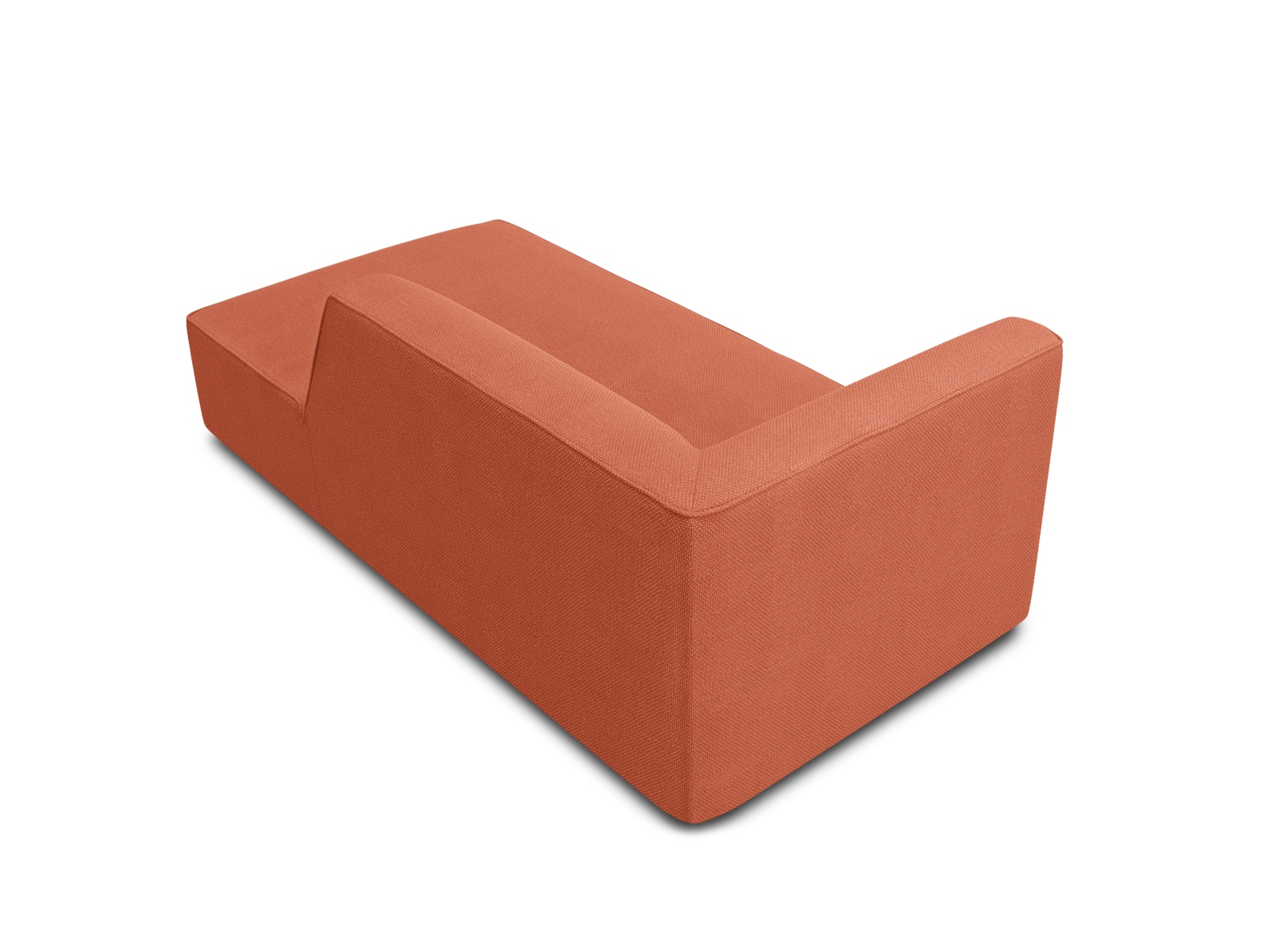 Chaise Longue Right, "Ruby", 1 Seat, 93x180x69