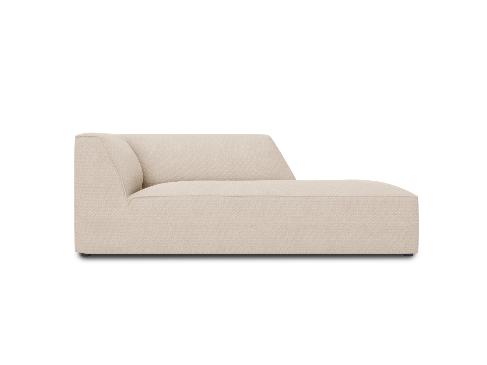 Chaise Longue Right, "Ruby", 1 Seat, 93x180x69