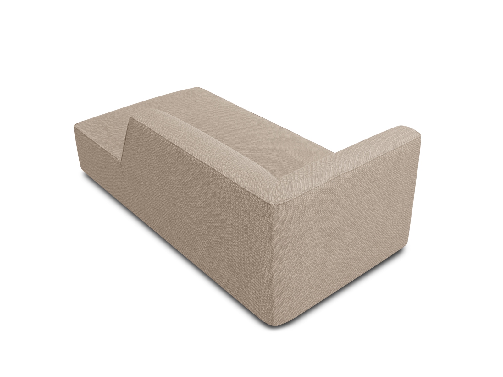 Chaise Longue Right, "Ruby", 1 Seat, 93x180x69