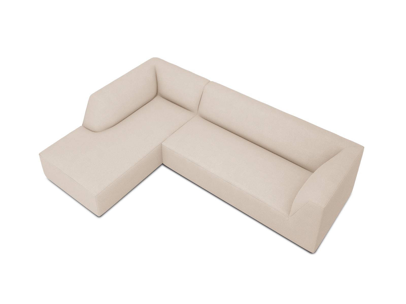 Modular Left Corner Sofa, "Ruby", 4 Seats, 273x180x69