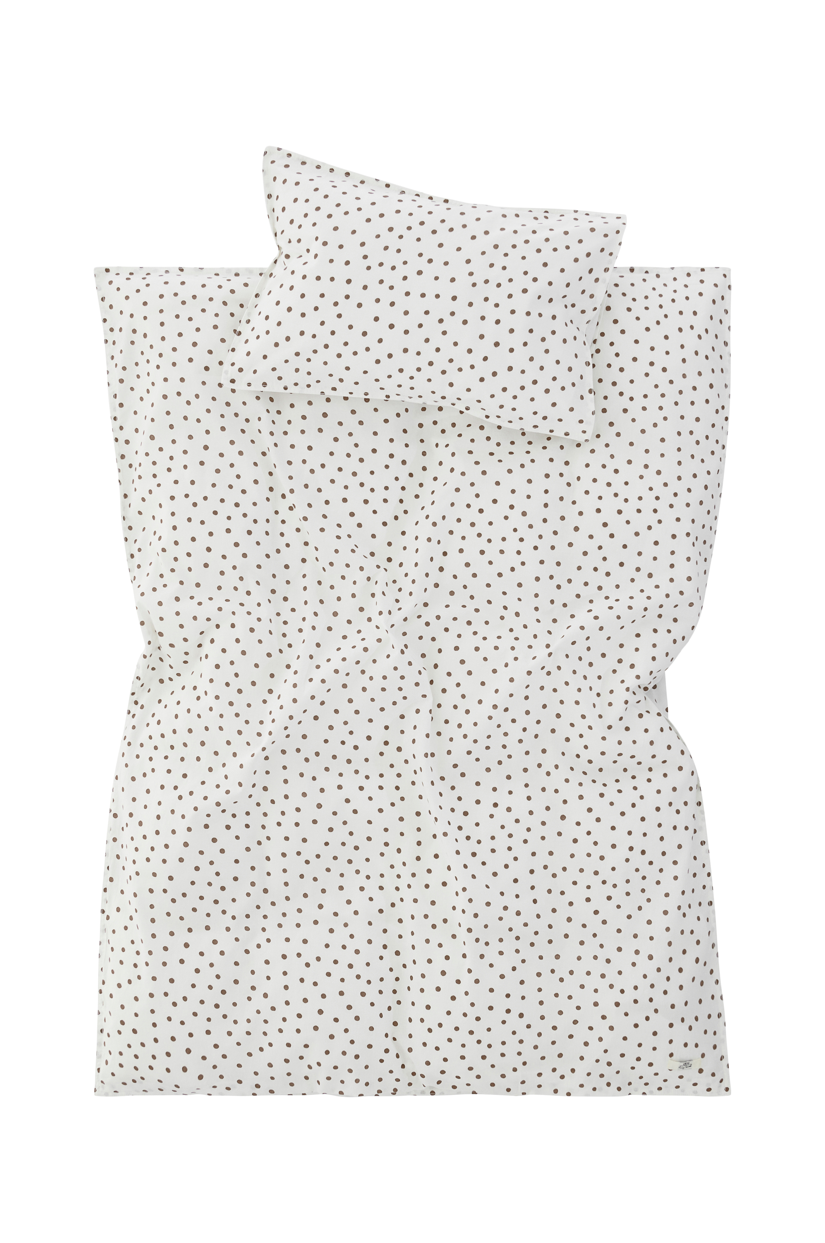 Sengesett Coffee Stain til sprinkelseng 100x130 cm, 2 deler