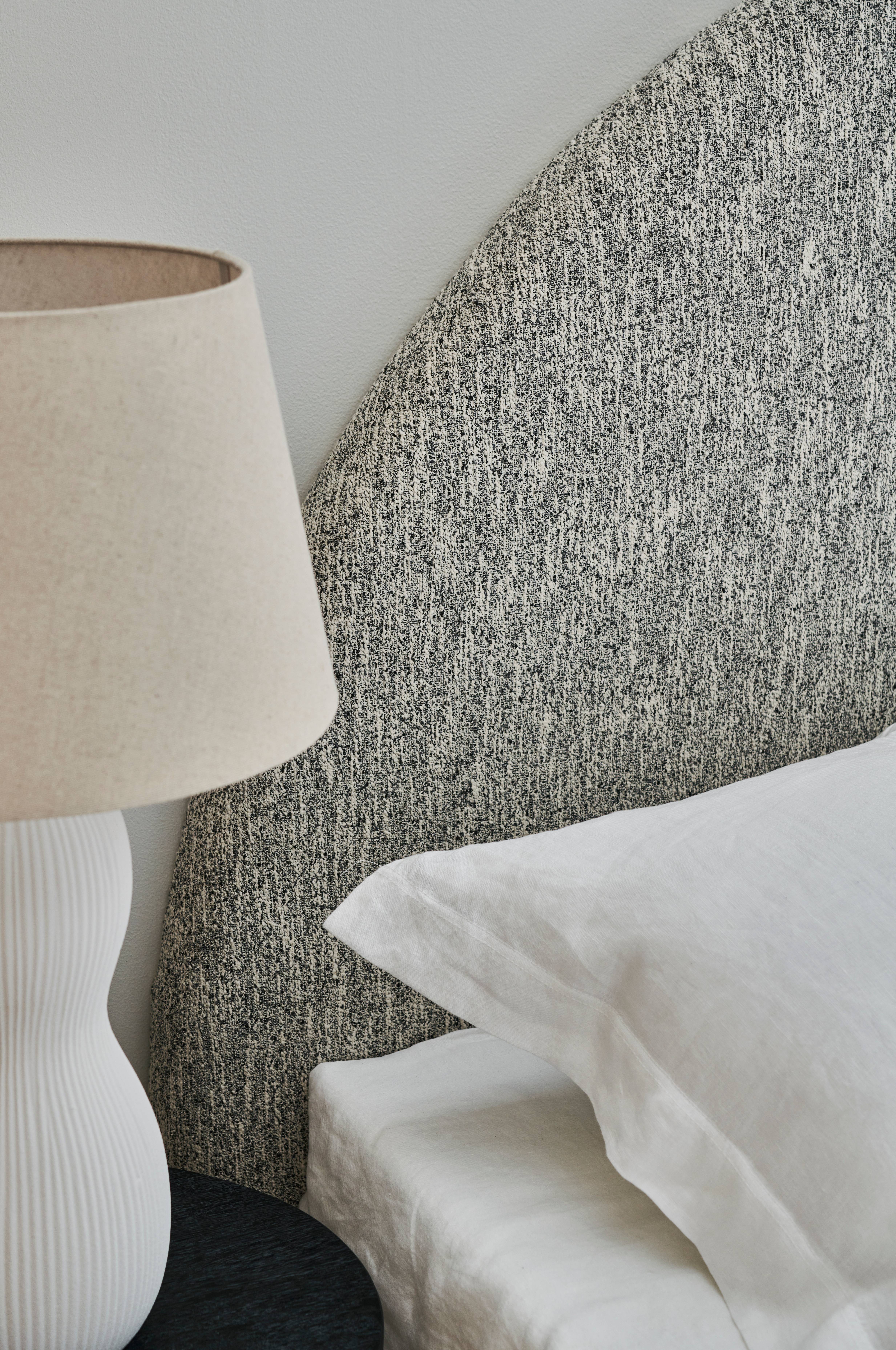 Sengegavl Ullis Salt &amp; Pepper 180 cm