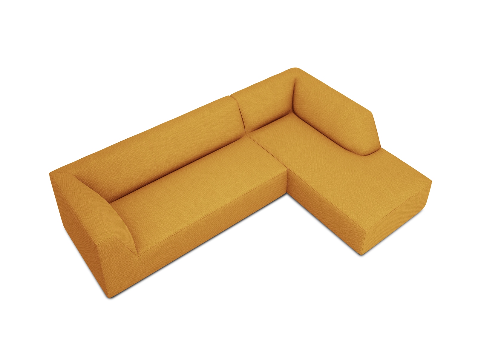 Modular Right Corner Sofa, "Ruby", 4 Seats, 273x180x69
