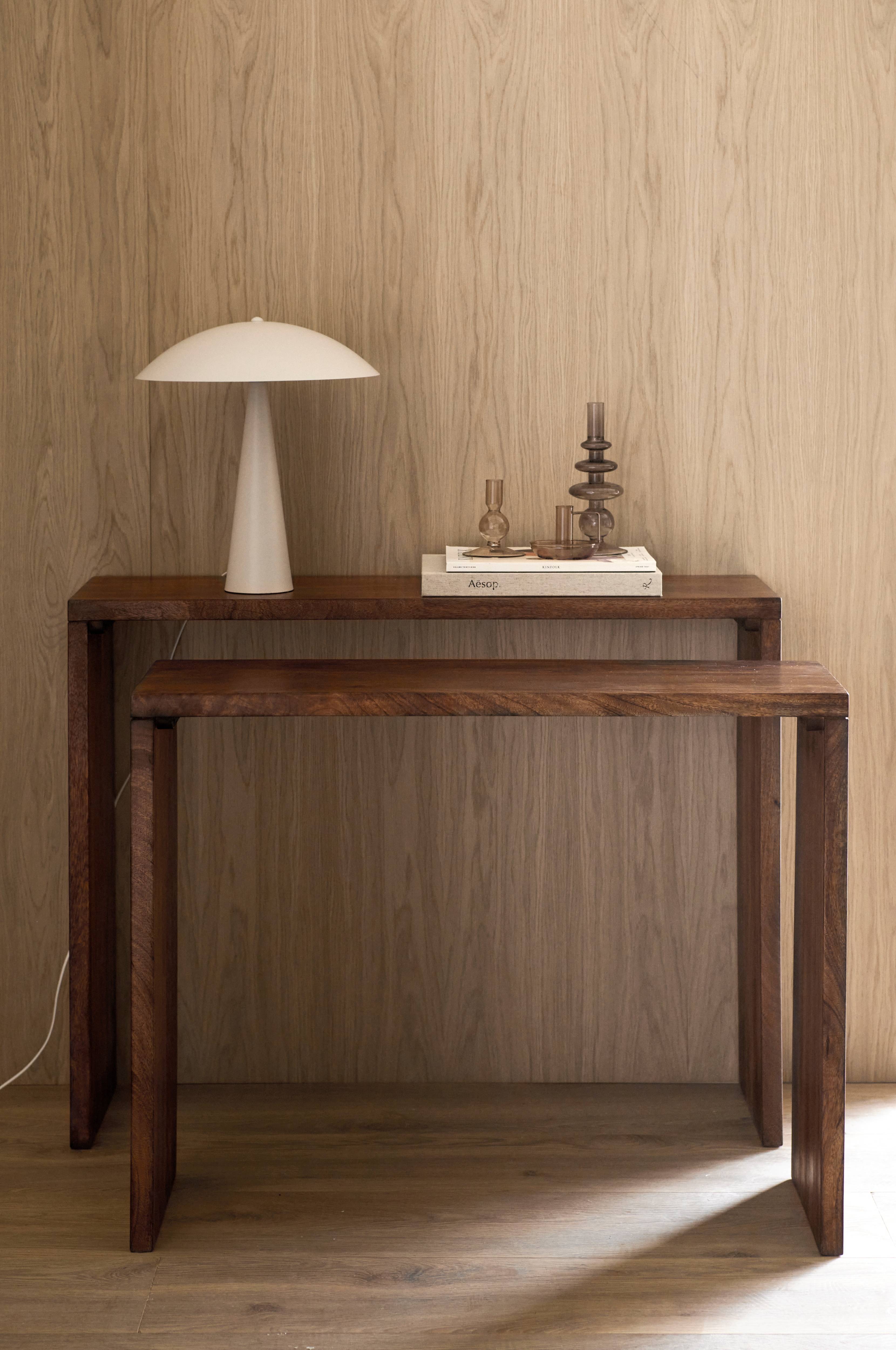 Sidebord / skrivebord Helle, sett med 2 stk.