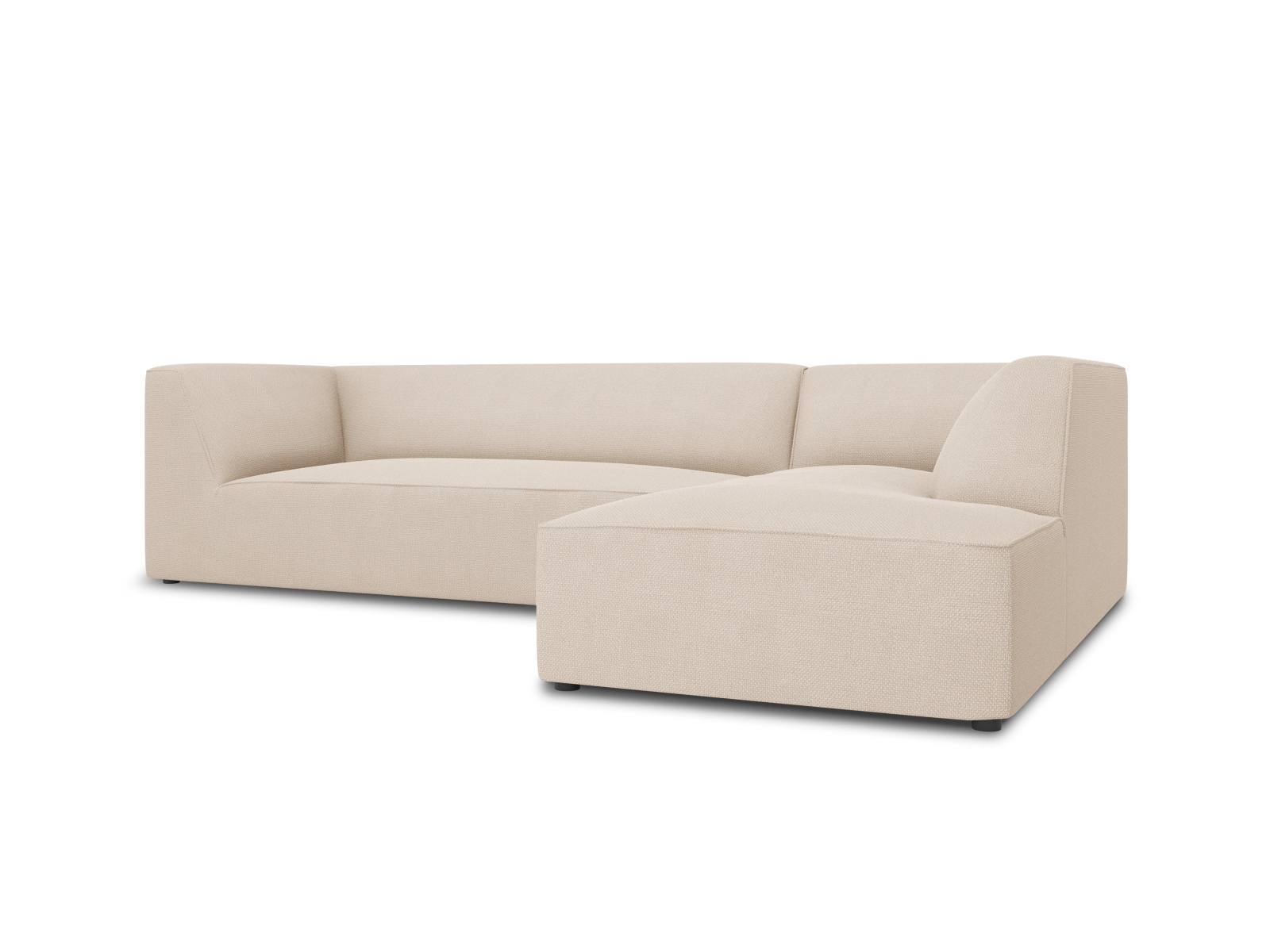 Modular Right Corner Sofa, "Ruby", 4 Seats, 273x180x69