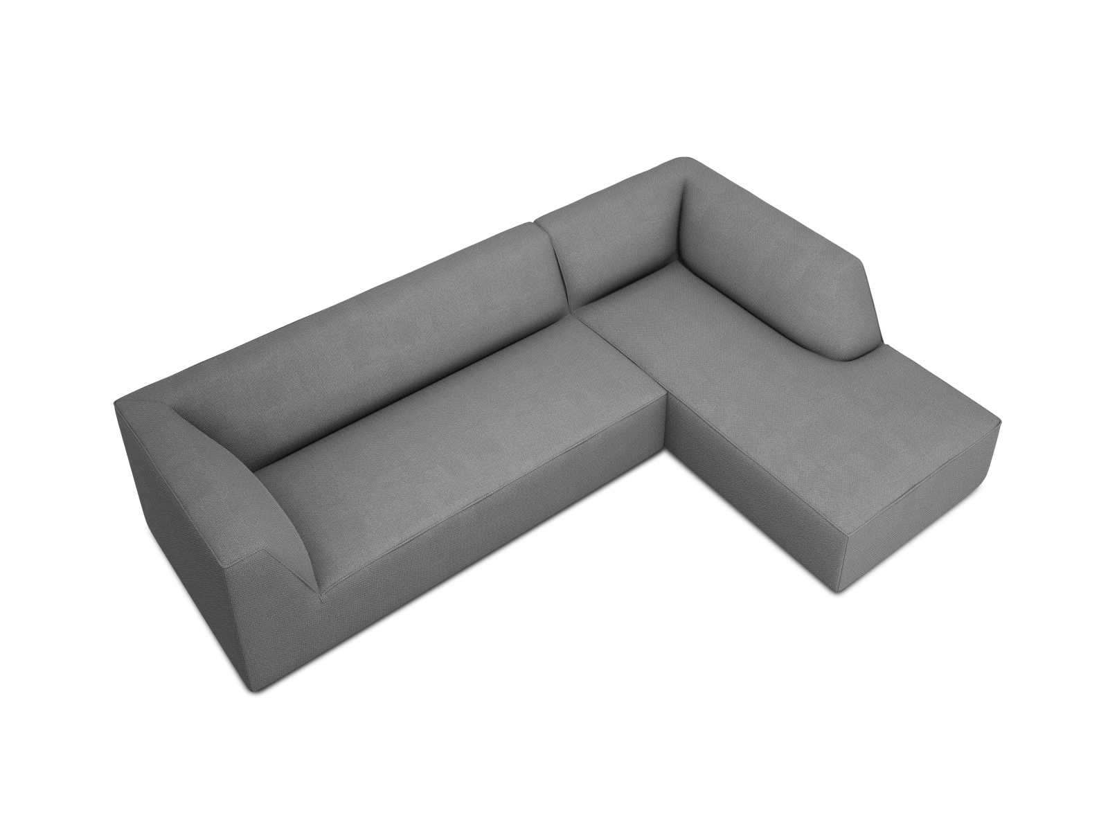 Modular Right Corner Sofa, "Ruby", 4 Seats, 273x180x69