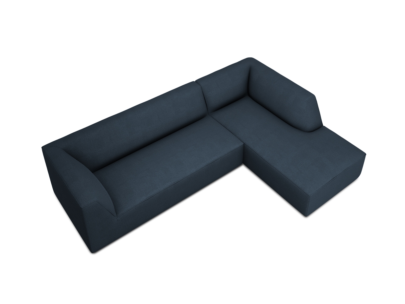 Modular Right Corner Sofa, "Ruby", 4 Seats, 273x180x69