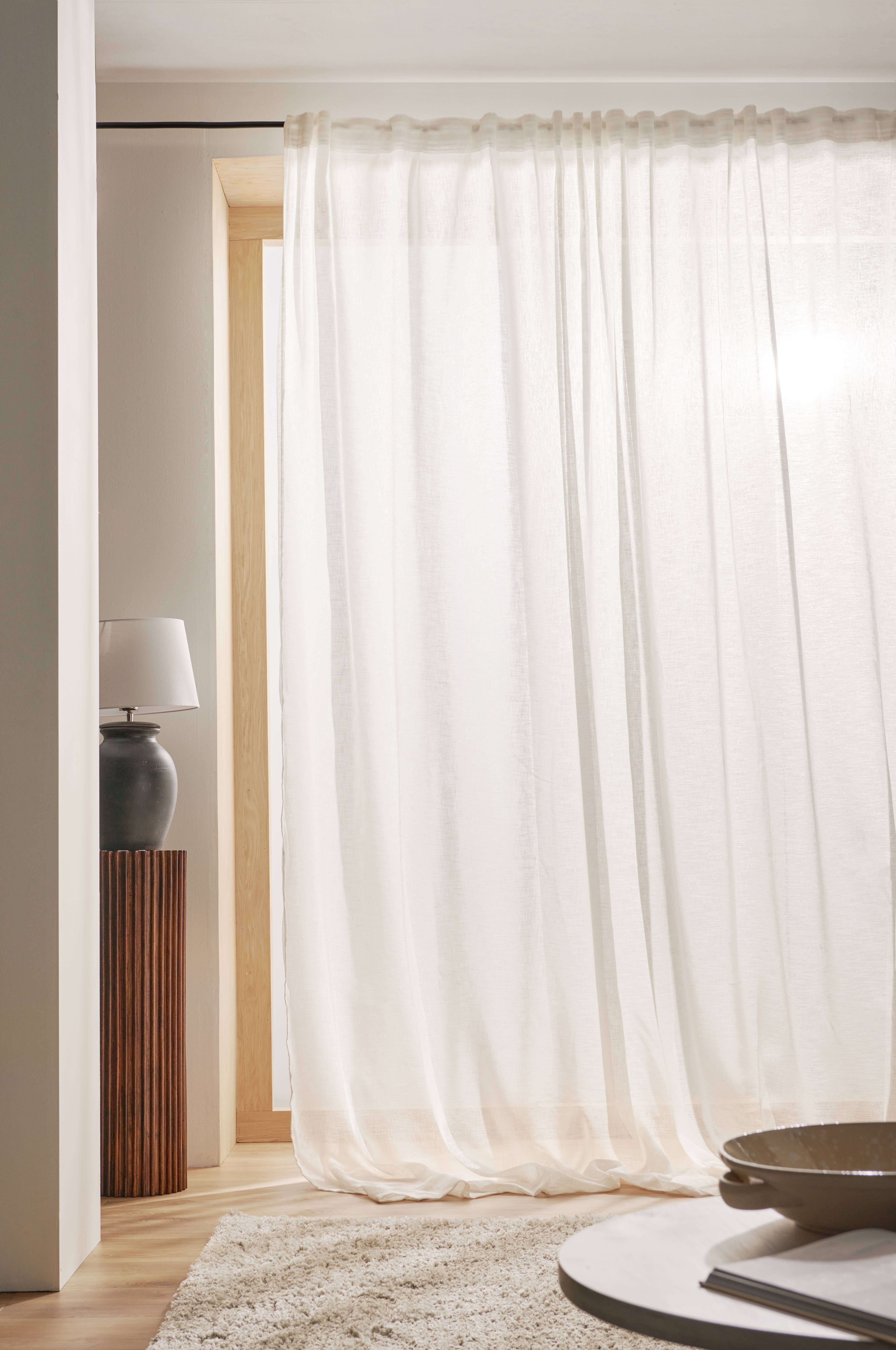 Gardin med multibånd Joyce Wide, 1 stk