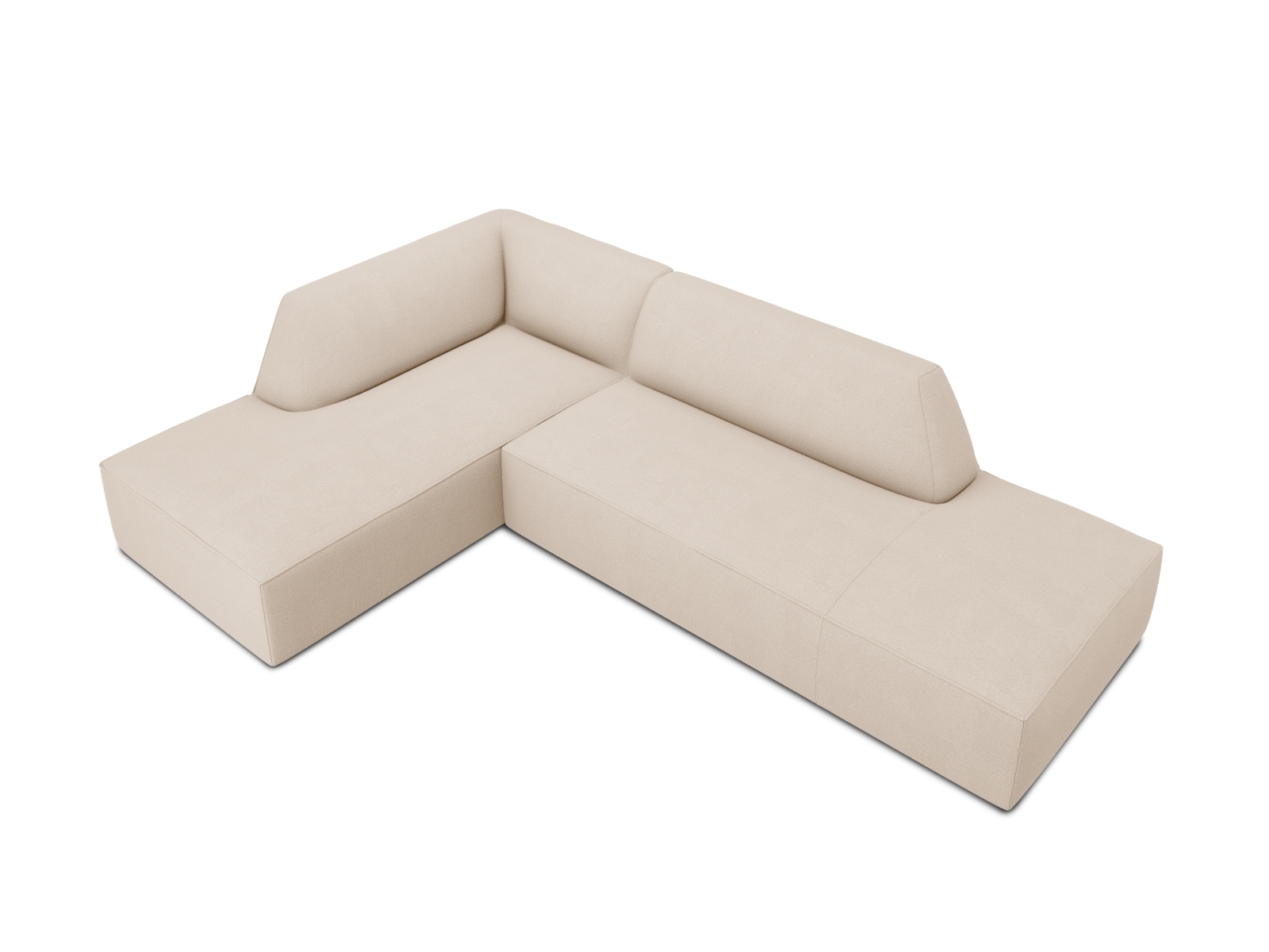 Modular Left Corner Sofa, "Ruby", 4 Seats, 273x180x69
