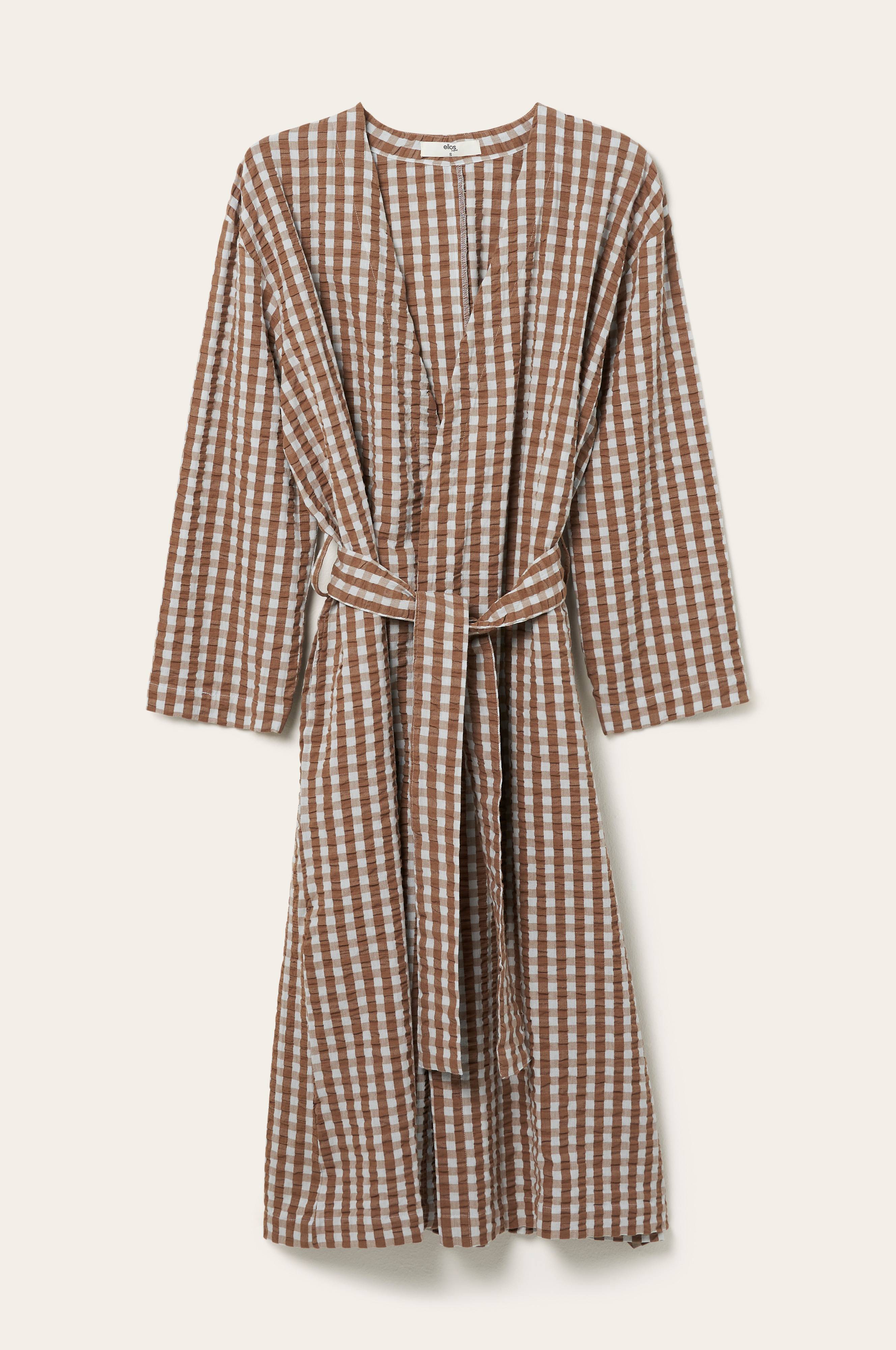 Kimono Nell Check Kimono