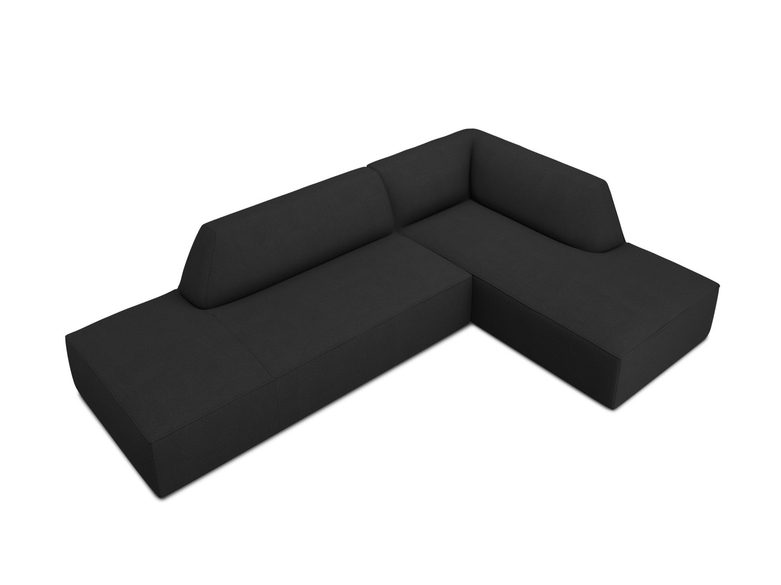 Modular Right Corner Sofa, "Ruby", 4 Seats, 273x180x69