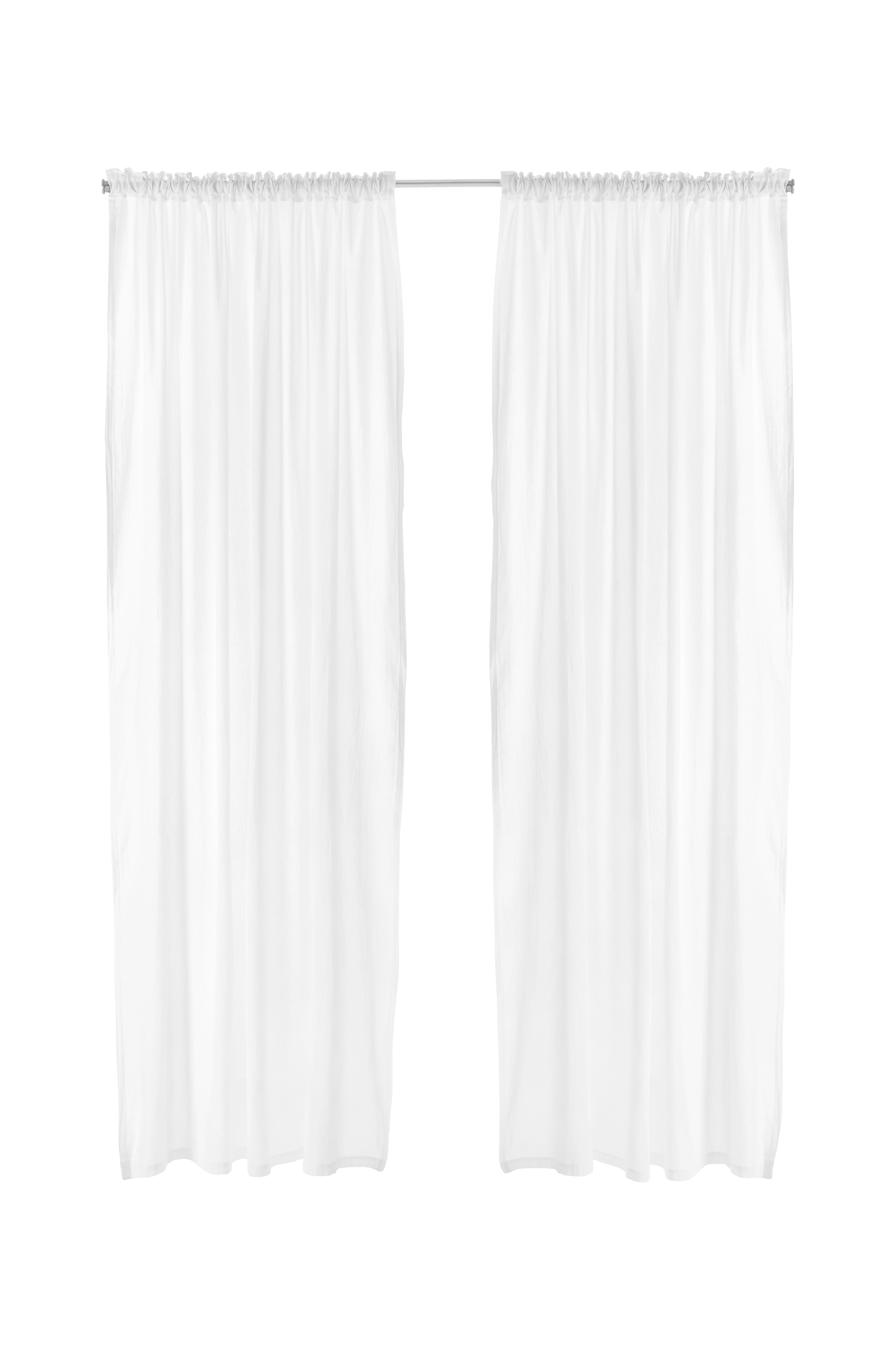 Gardin med multibånd Heidi 2-pk