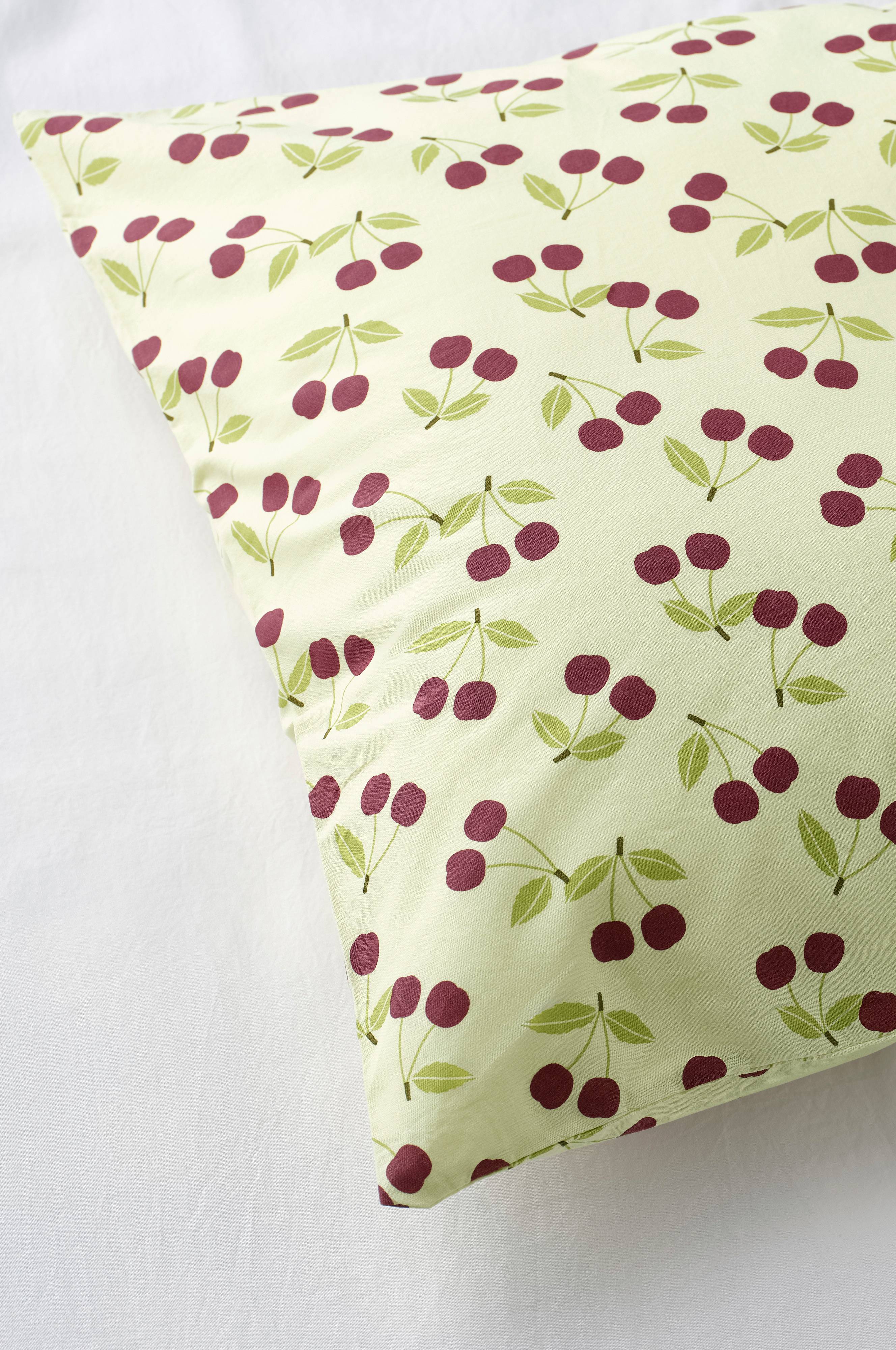 Putetrekk Milly Fruit i vasket bomull
