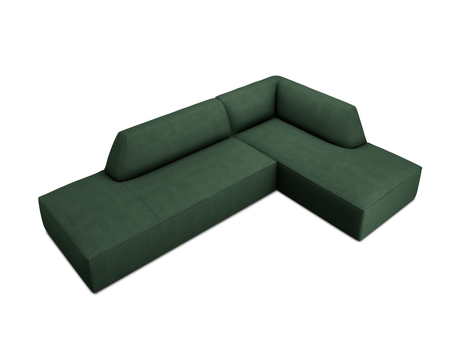 Modular Right Corner Sofa, "Ruby", 4 Seats, 273x180x69