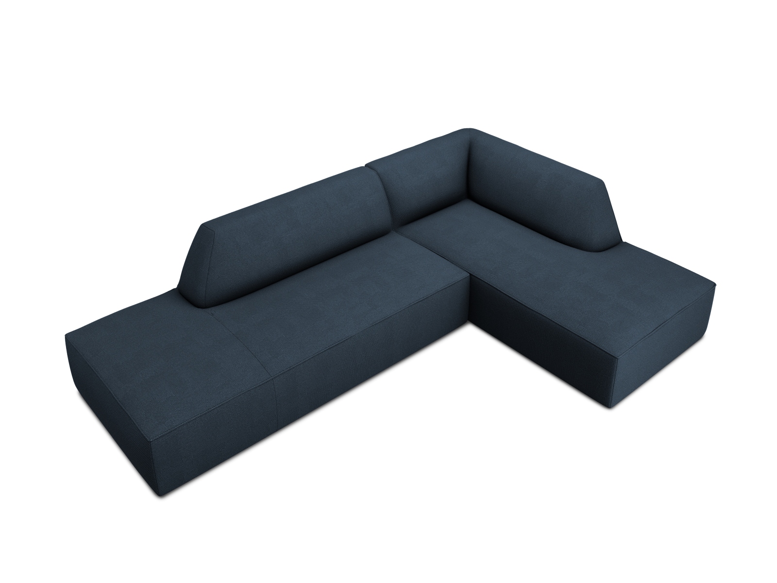 Modular Right Corner Sofa, "Ruby", 4 Seats, 273x180x69
