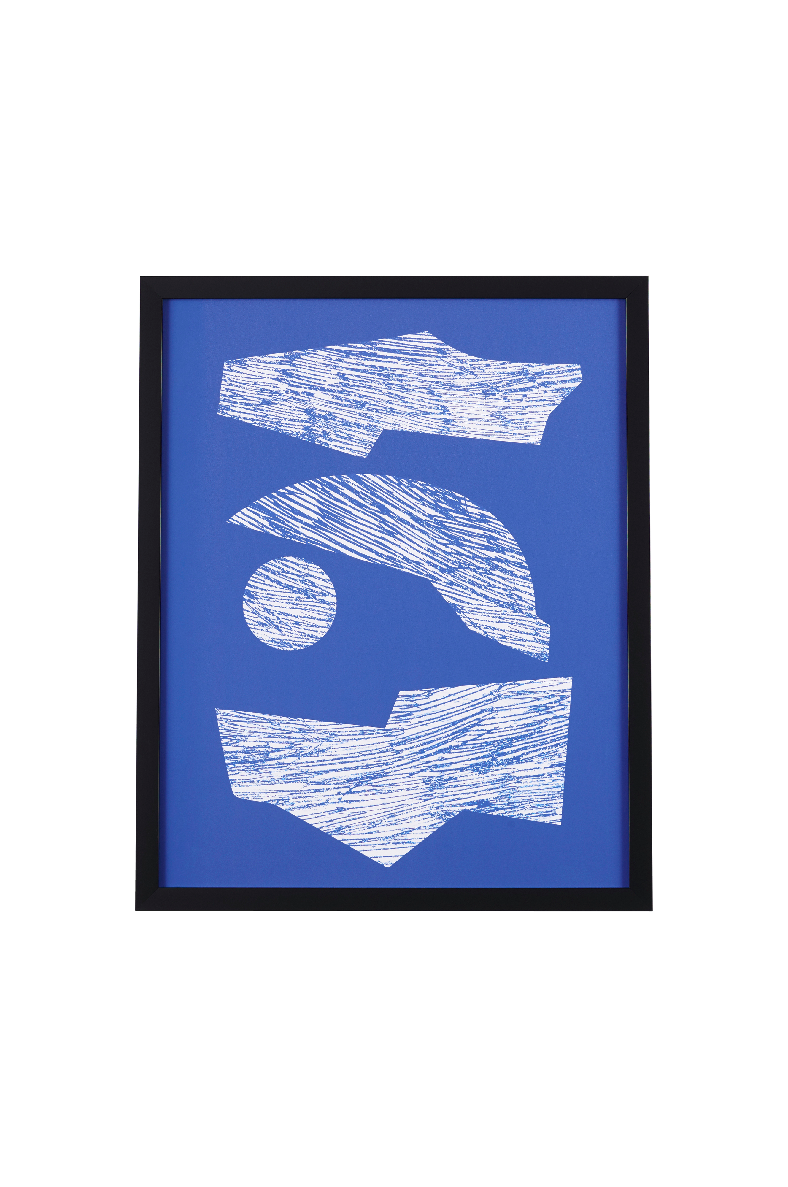 Bilde Stack Of Shapes In Blue I