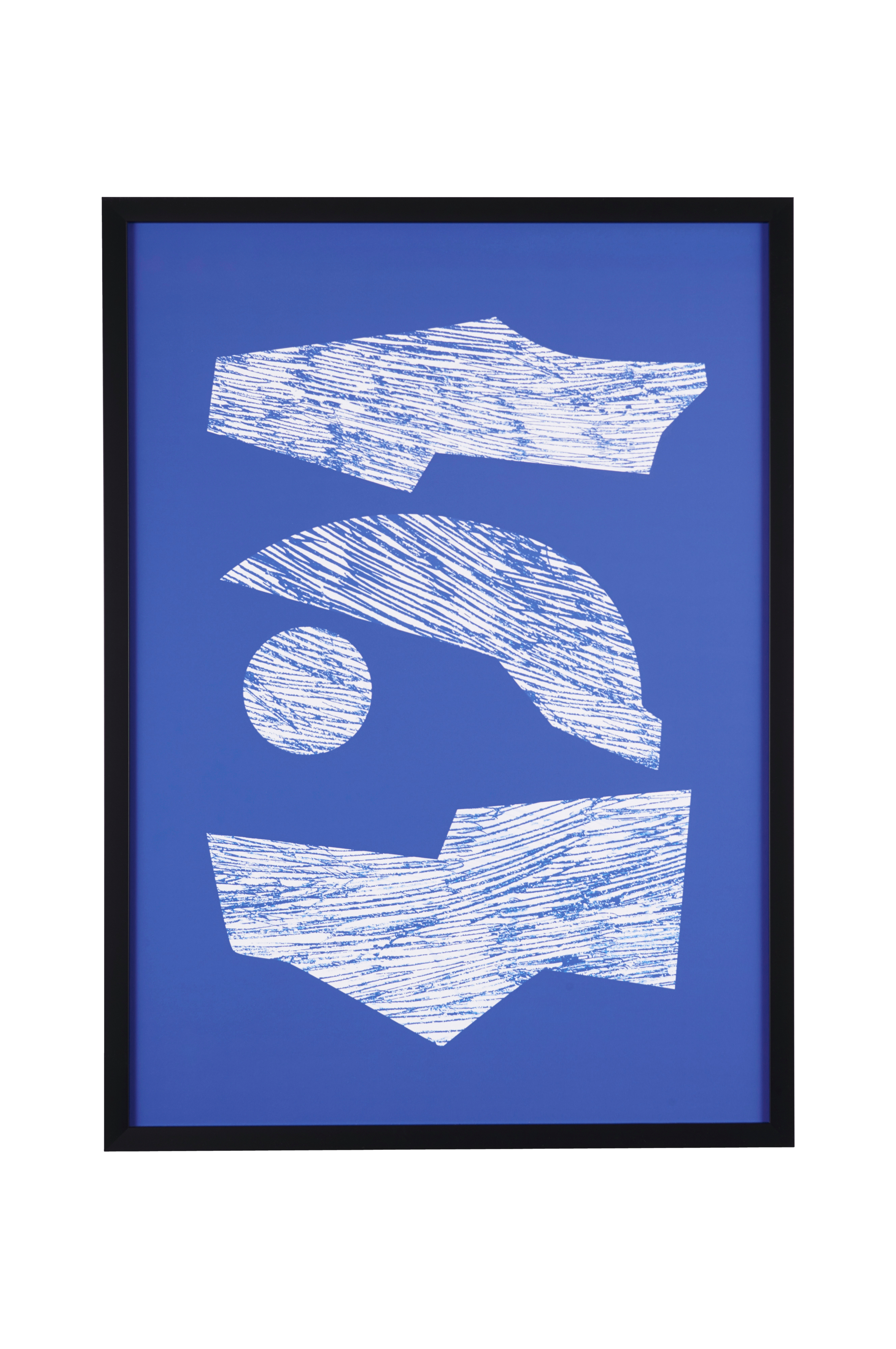 Bilde Stack Of Shapes In Blue I