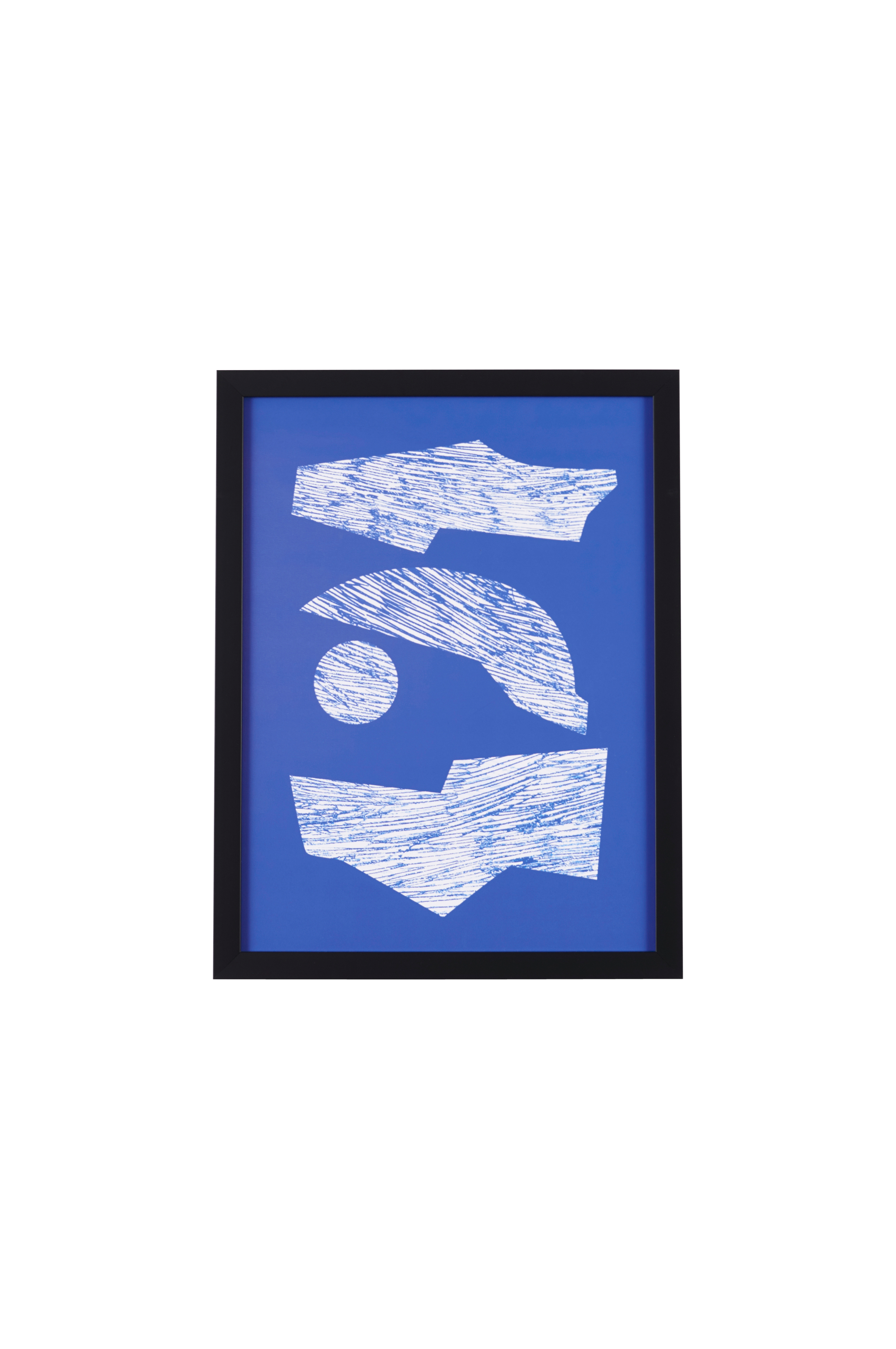 Bilde Stack Of Shapes In Blue I