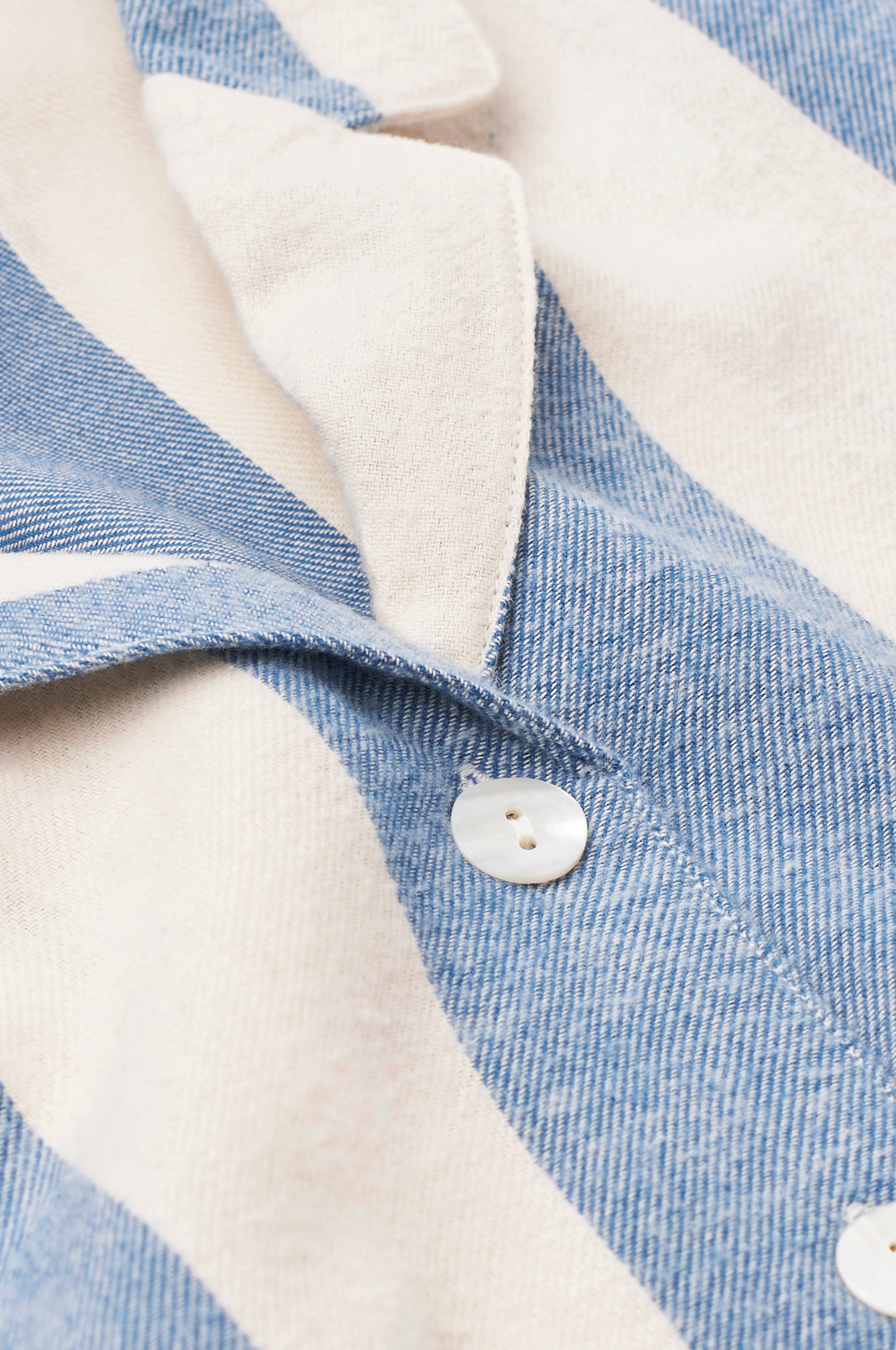 Pysjamasskjorte Valerie Block Stripe Long Sleeve