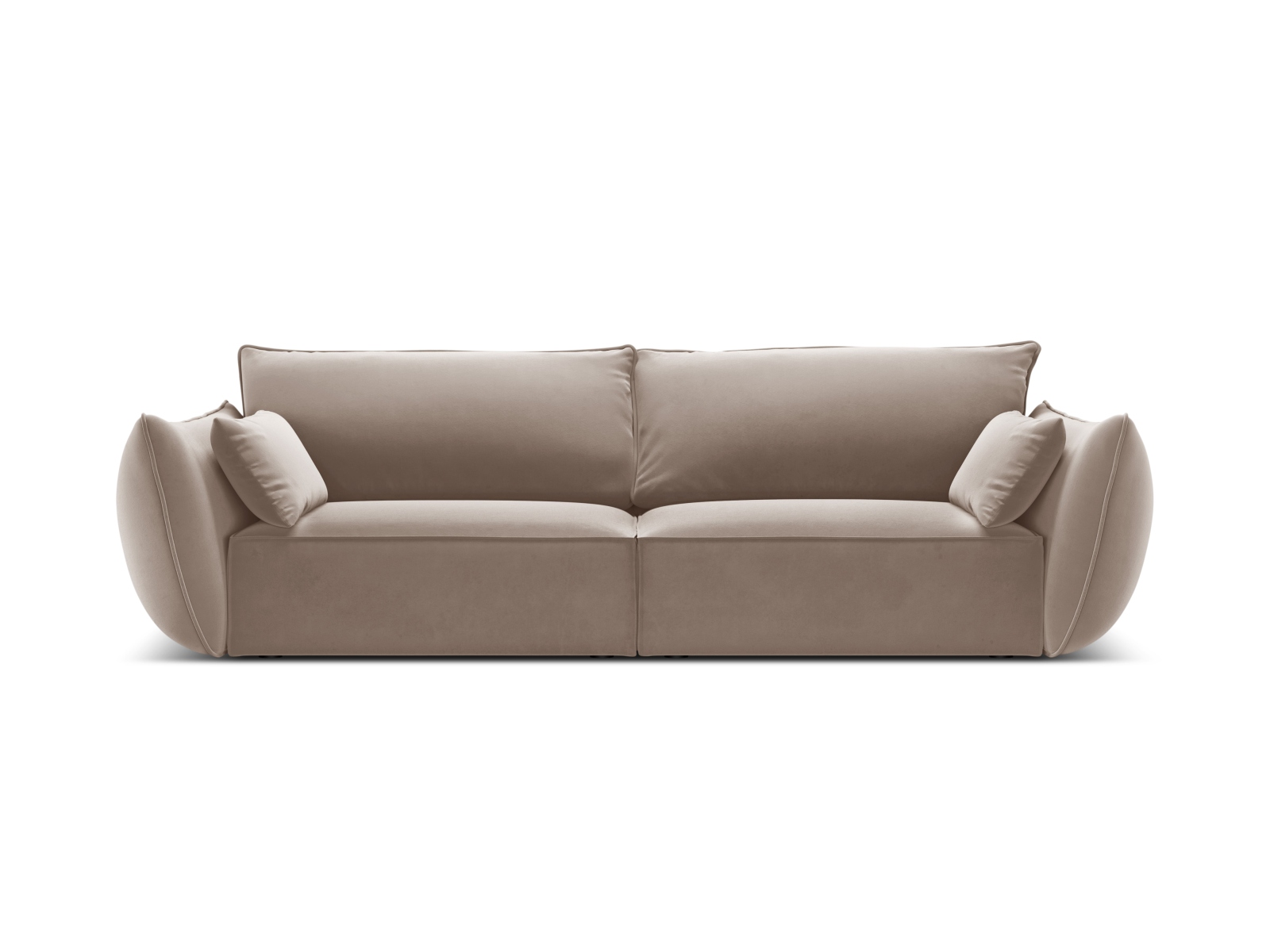 Velvet Sofa, "Kaelle", 3 Seats, 208x110x85