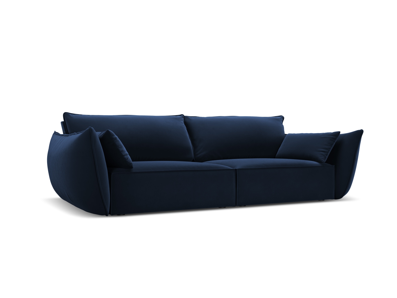 Velvet Sofa, "Kaelle", 3 Seats, 208x110x85