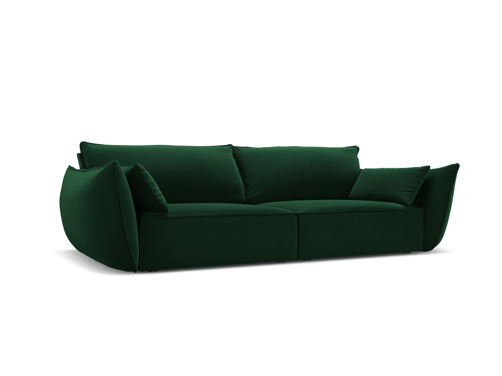 Velvet Sofa, "Kaelle", 3 Seats, 208x110x85