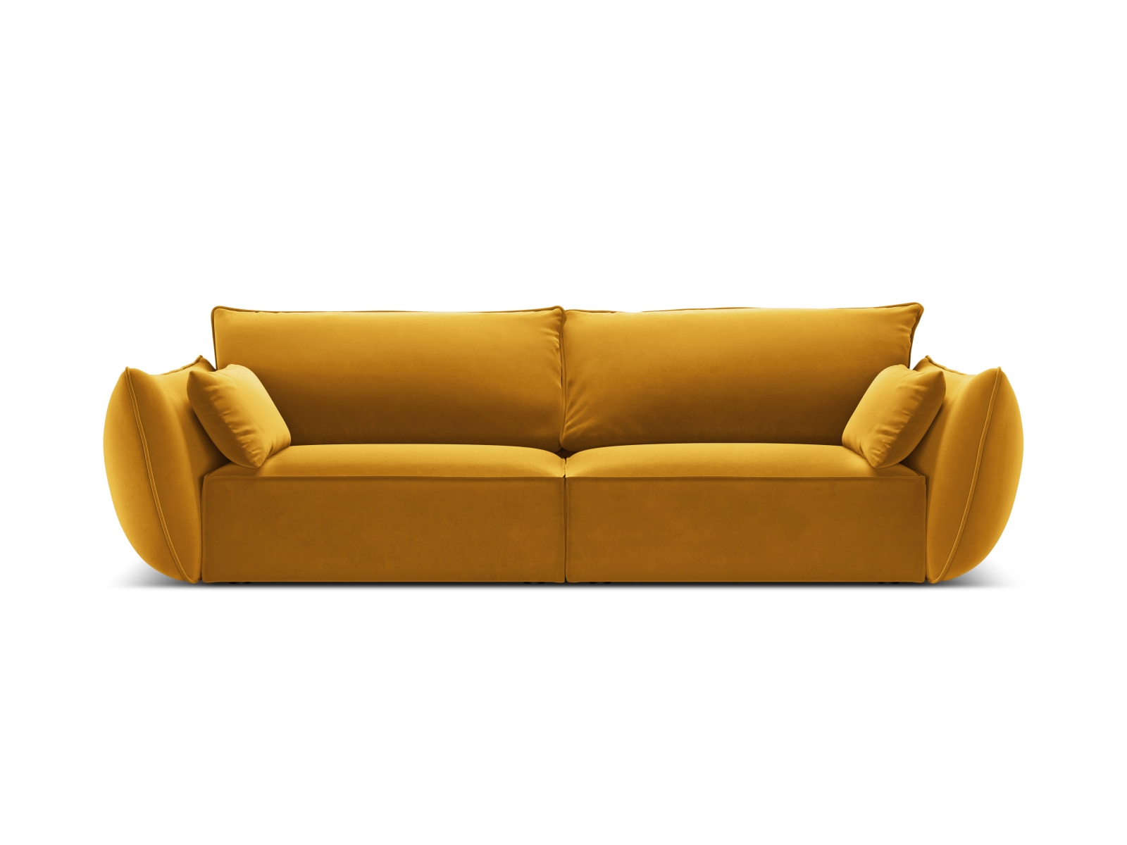 Velvet Sofa, "Kaelle", 3 Seats, 208x110x85