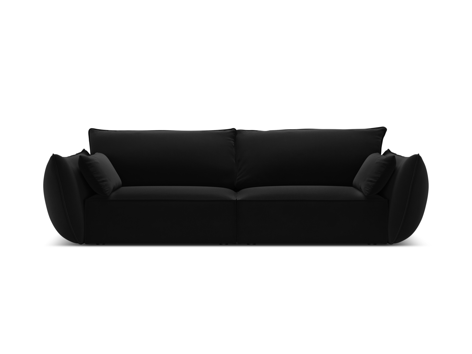 Velvet Sofa, "Kaelle", 3 Seats, 208x110x85