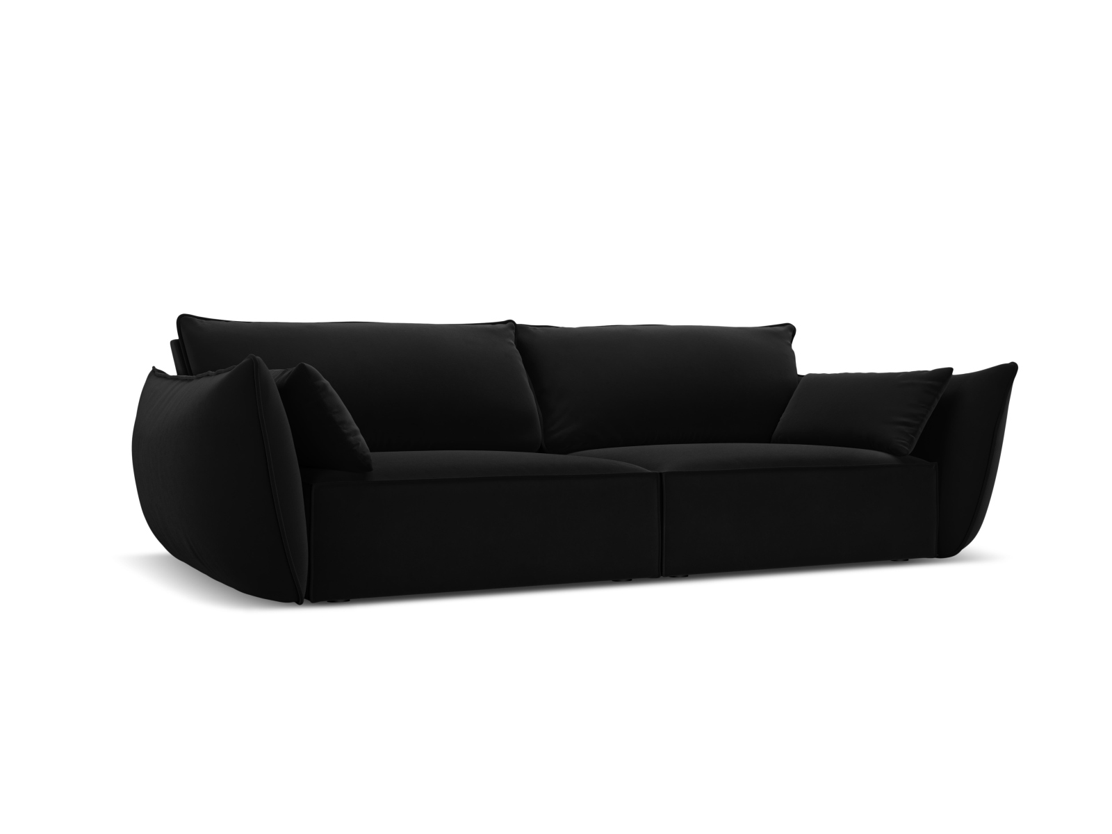 Velvet Sofa, "Kaelle", 3 Seats, 208x110x85