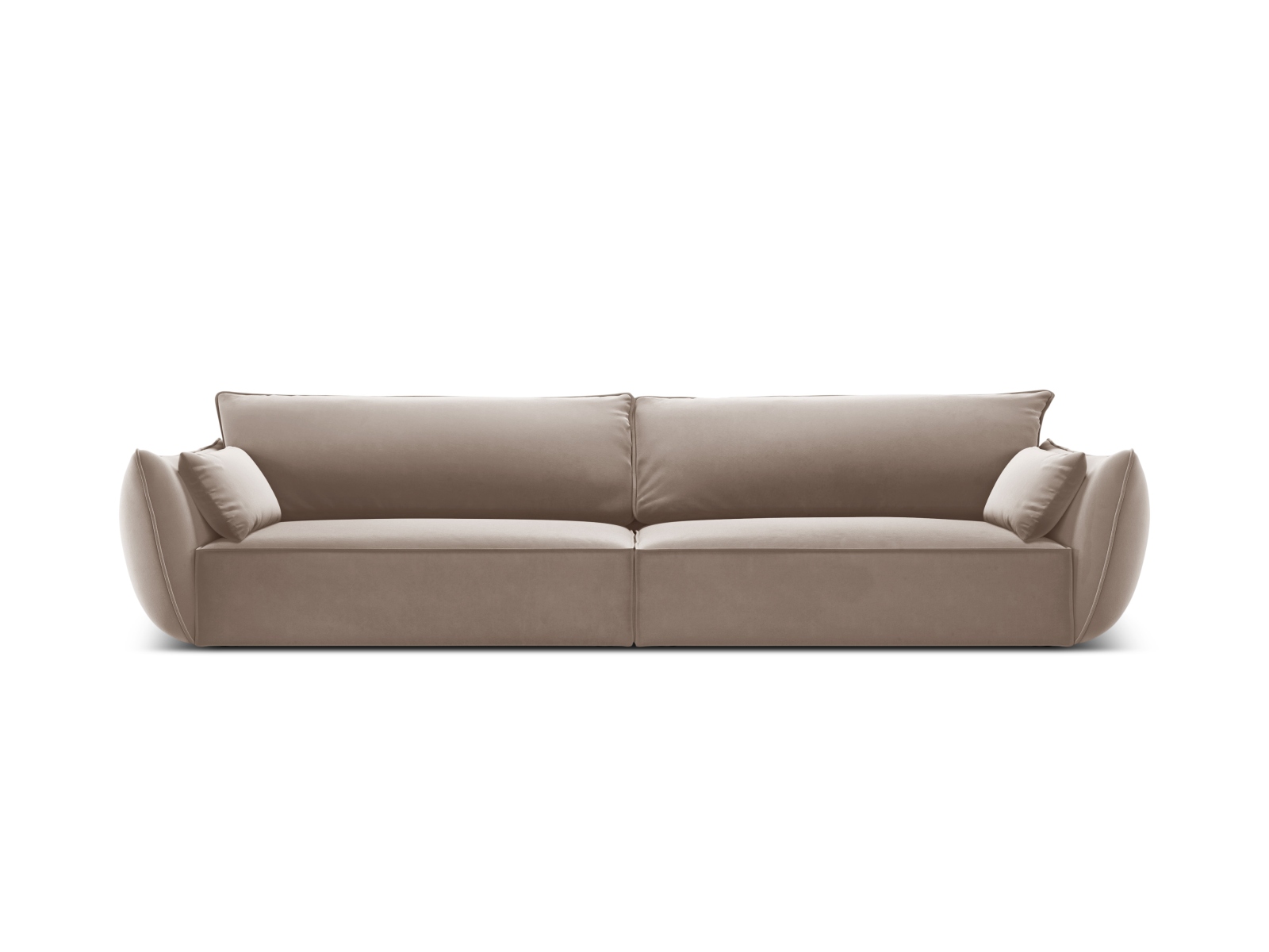 Velvet Sofa, "Kaelle", 4 Seats, 248x110x85