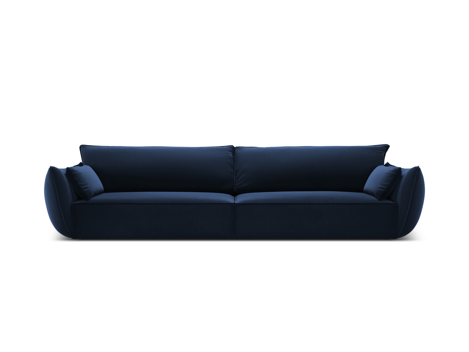 Velvet Sofa, "Kaelle", 4 Seats, 248x110x85