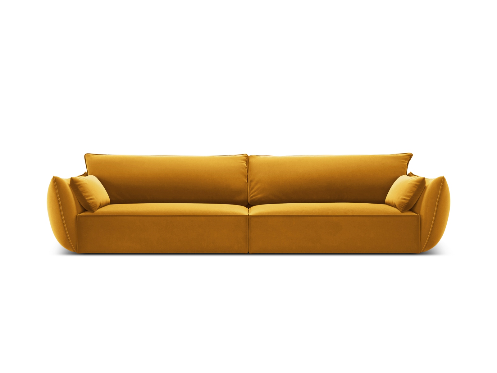 Velvet Sofa, "Kaelle", 4 Seats, 248x110x85