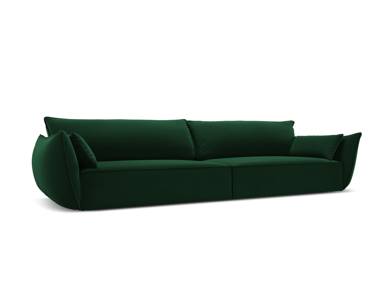 Velvet Sofa, "Kaelle", 4 Seats, 248x110x85