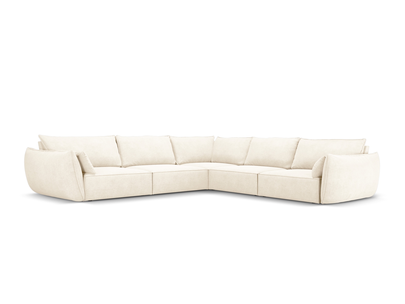 Symmetrical Corner Sofa, "Kaelle", 7 Seats, 286x286x85