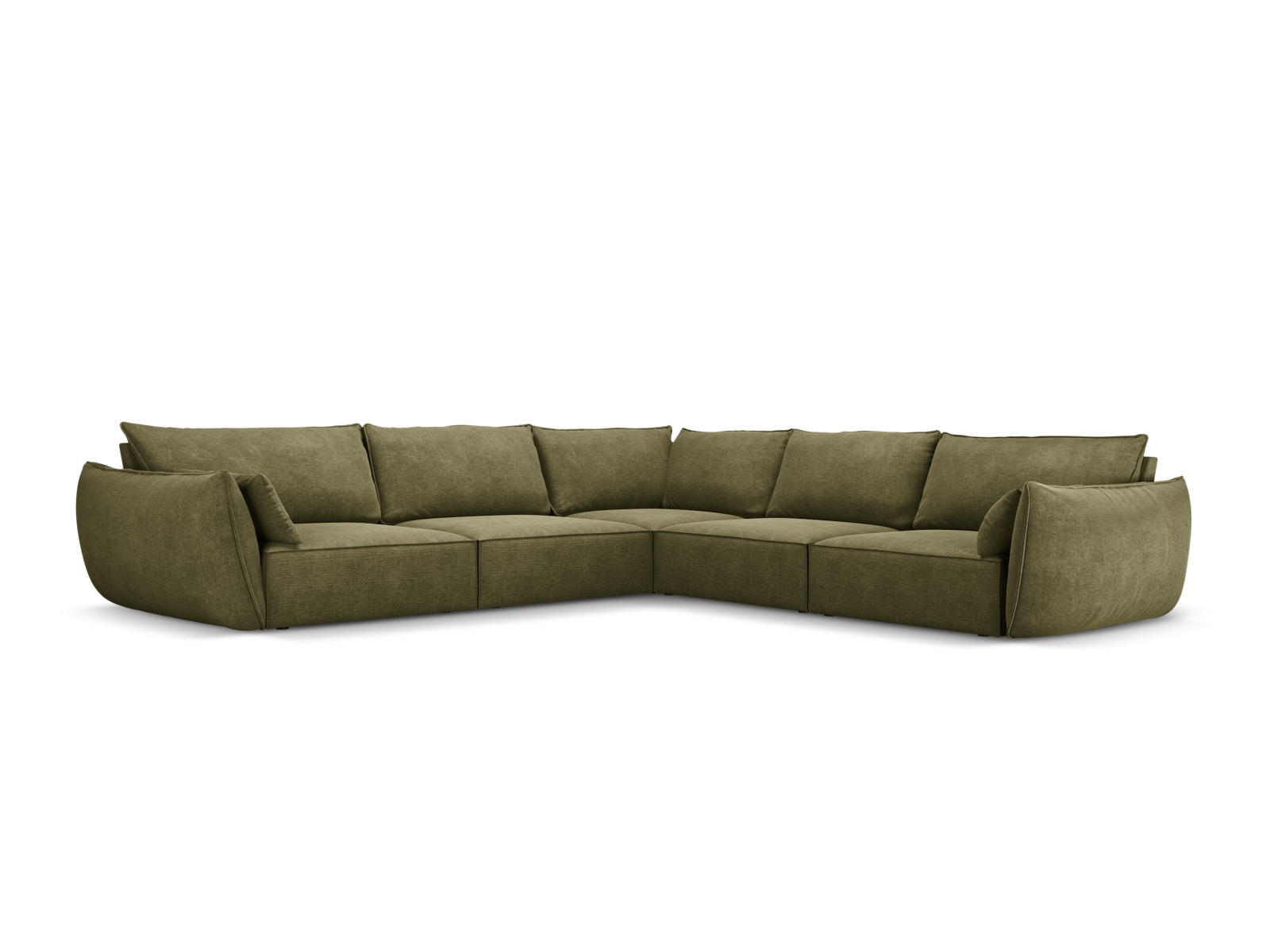 Symmetrical Corner Sofa, "Kaelle", 7 Seats, 286x286x85