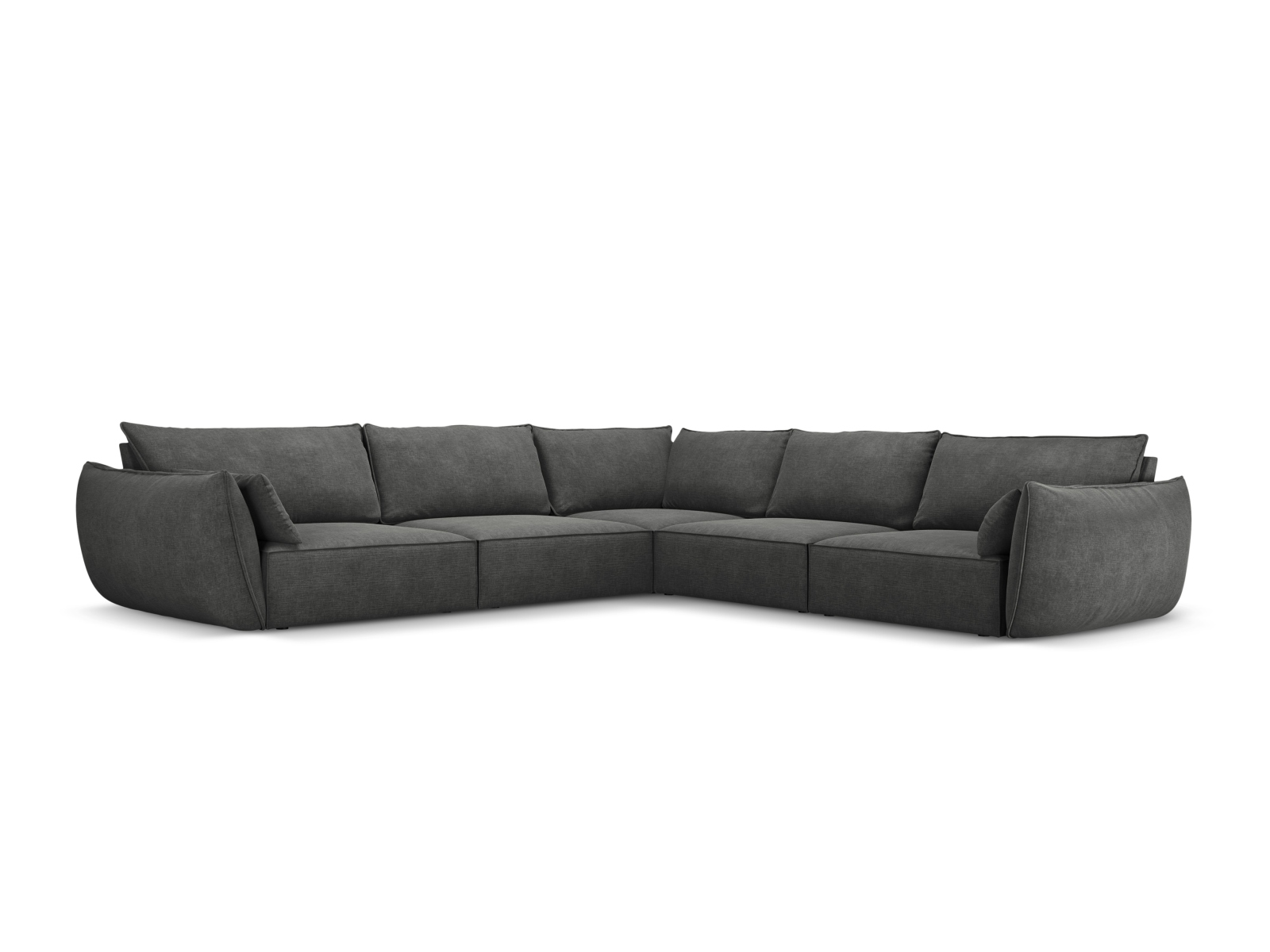 Symmetrical Corner Sofa, "Kaelle", 7 Seats, 286x286x85