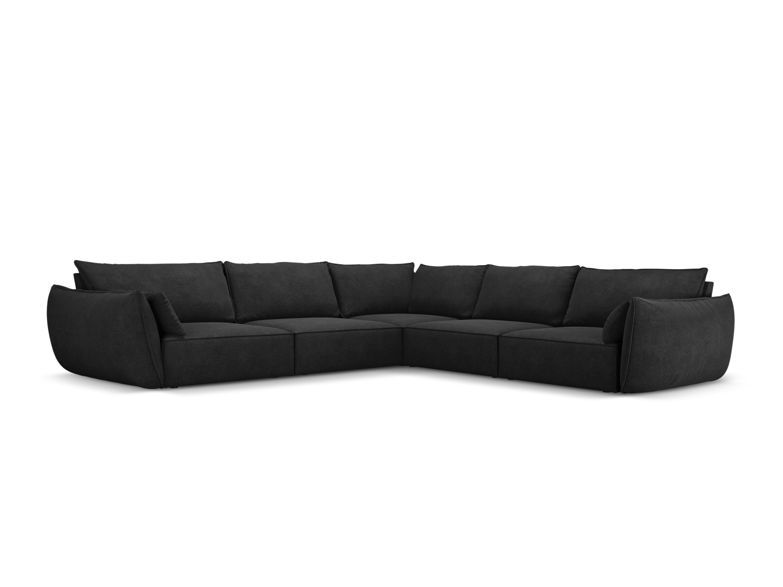 Symmetrical Corner Sofa, "Kaelle", 7 Seats, 286x286x85