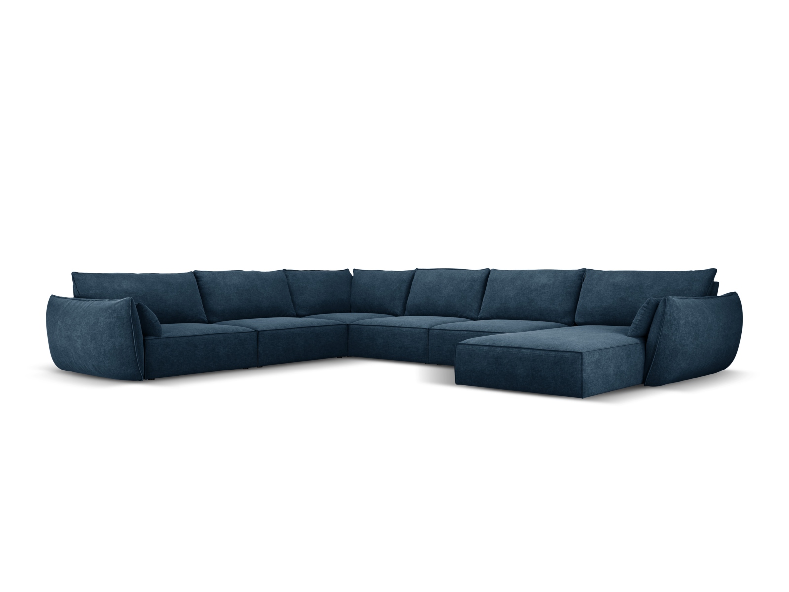 Panoramic Left Corner Sofa, "Kaelle", 8 Seats, 384x284x85