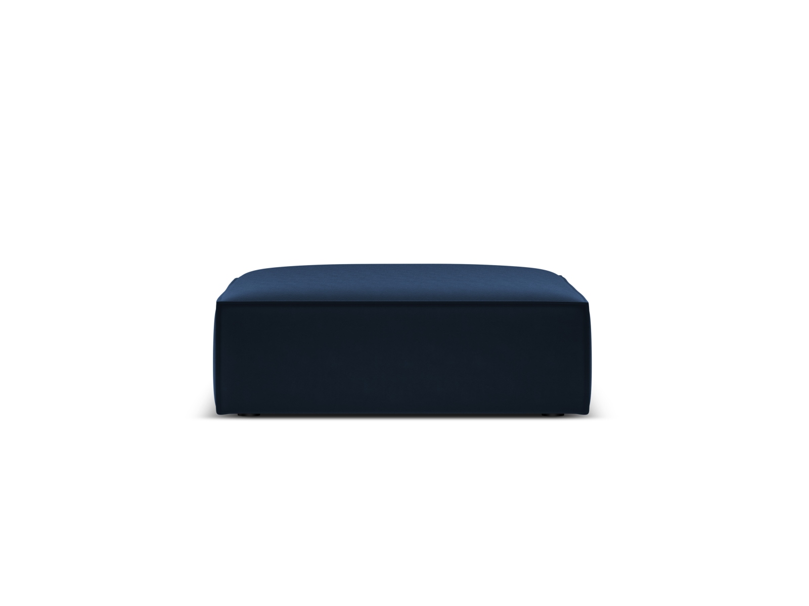 Velvet Pouf, "Kaelle", 1 Seat, 100x80x38