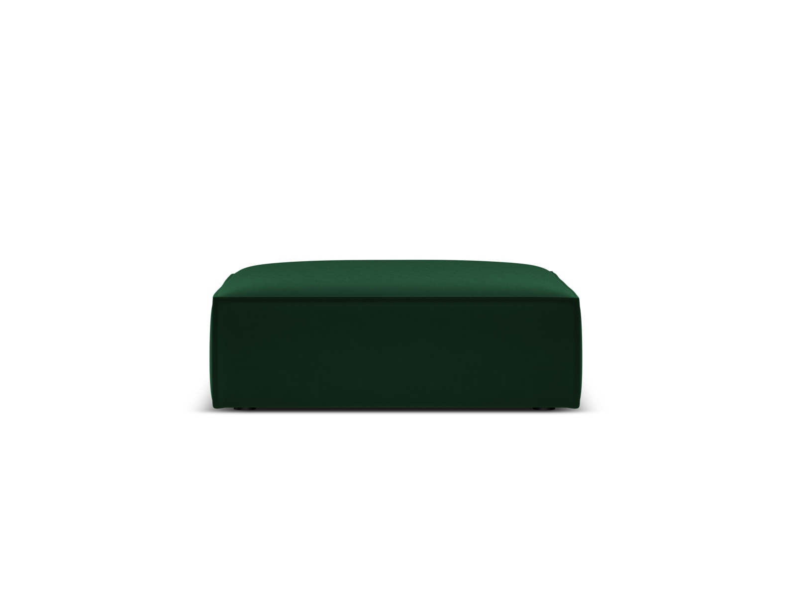 Velvet Pouf, "Kaelle", 1 Seat, 100x80x38