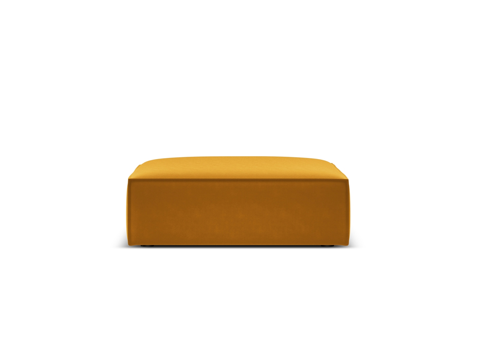 Velvet Pouf, "Kaelle", 1 Seat, 100x80x38