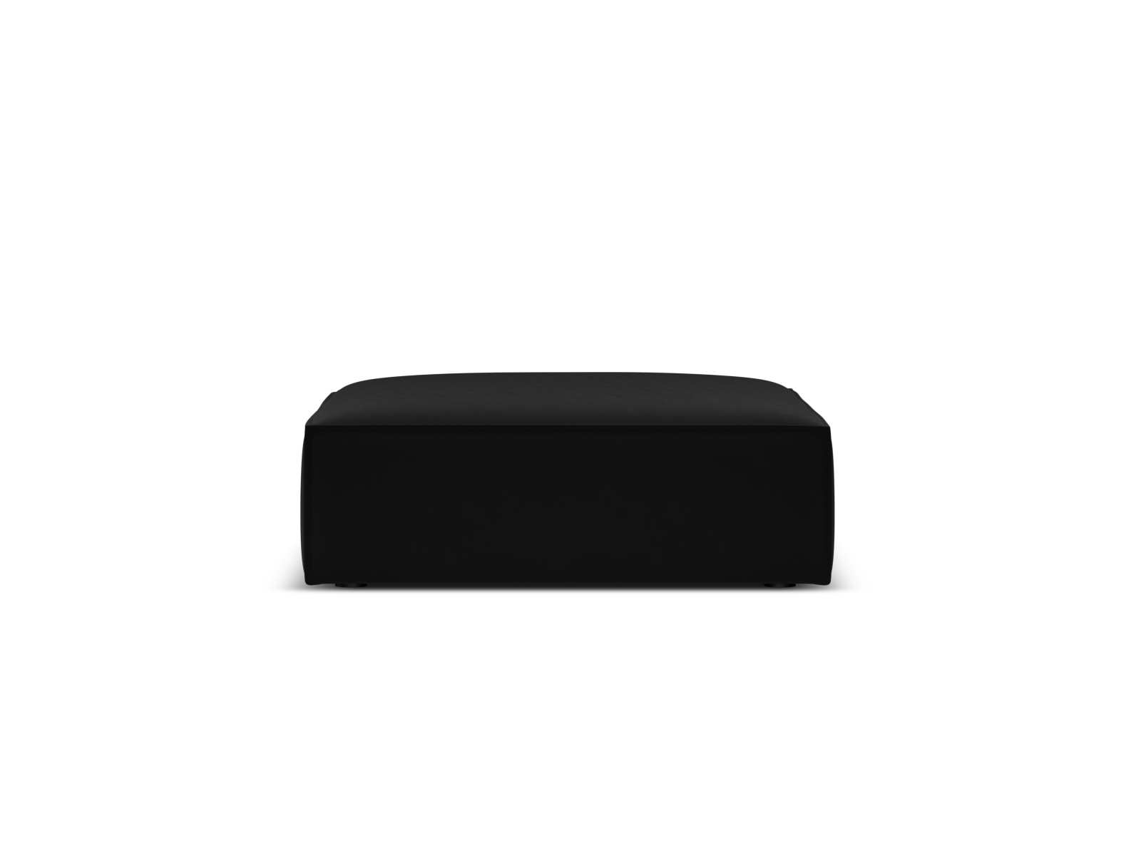 Velvet Pouf, "Kaelle", 1 Seat, 100x80x38