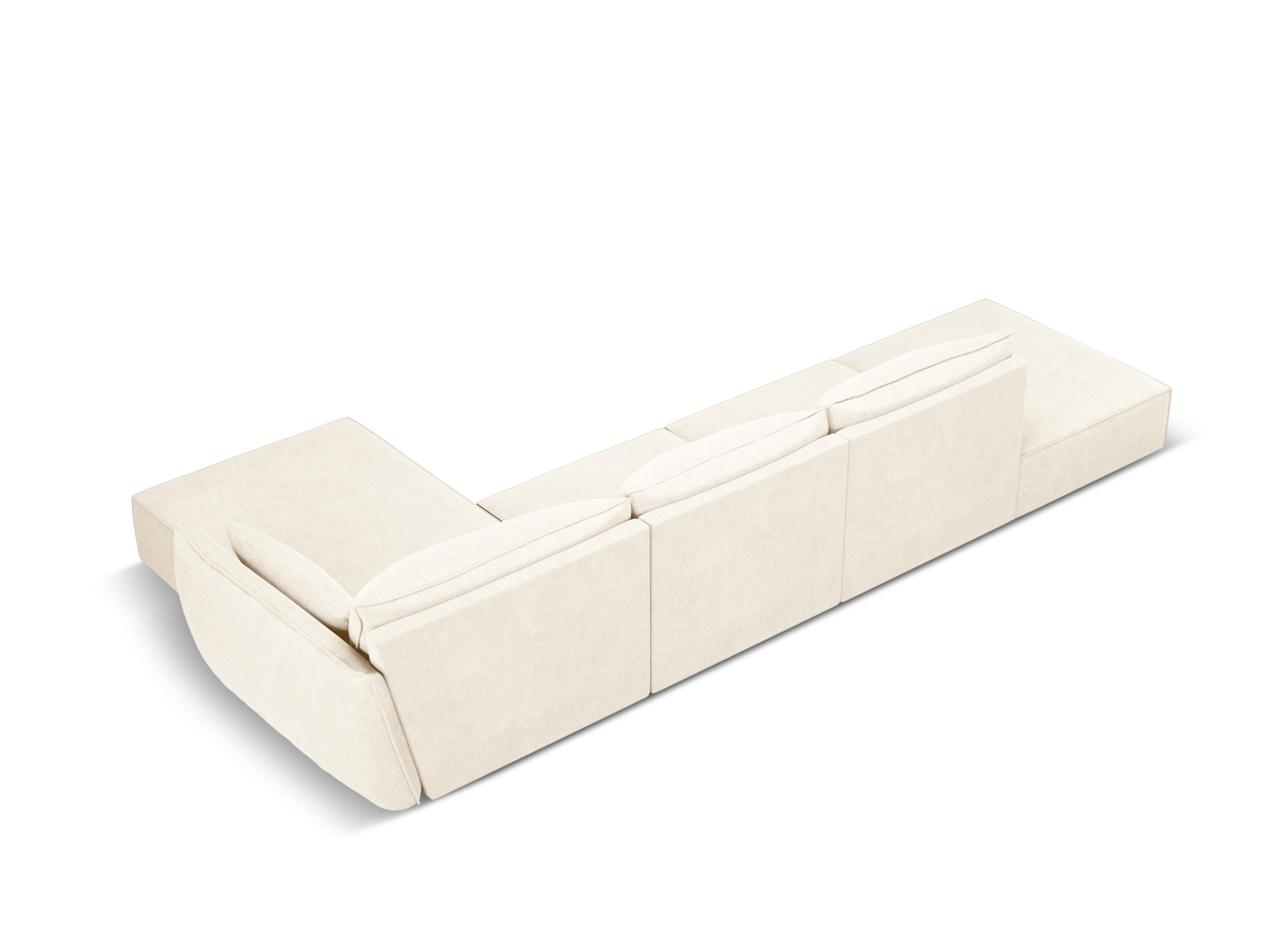 Right Corner Sofa, "Kaelle", 5 Seats, 364x171x85