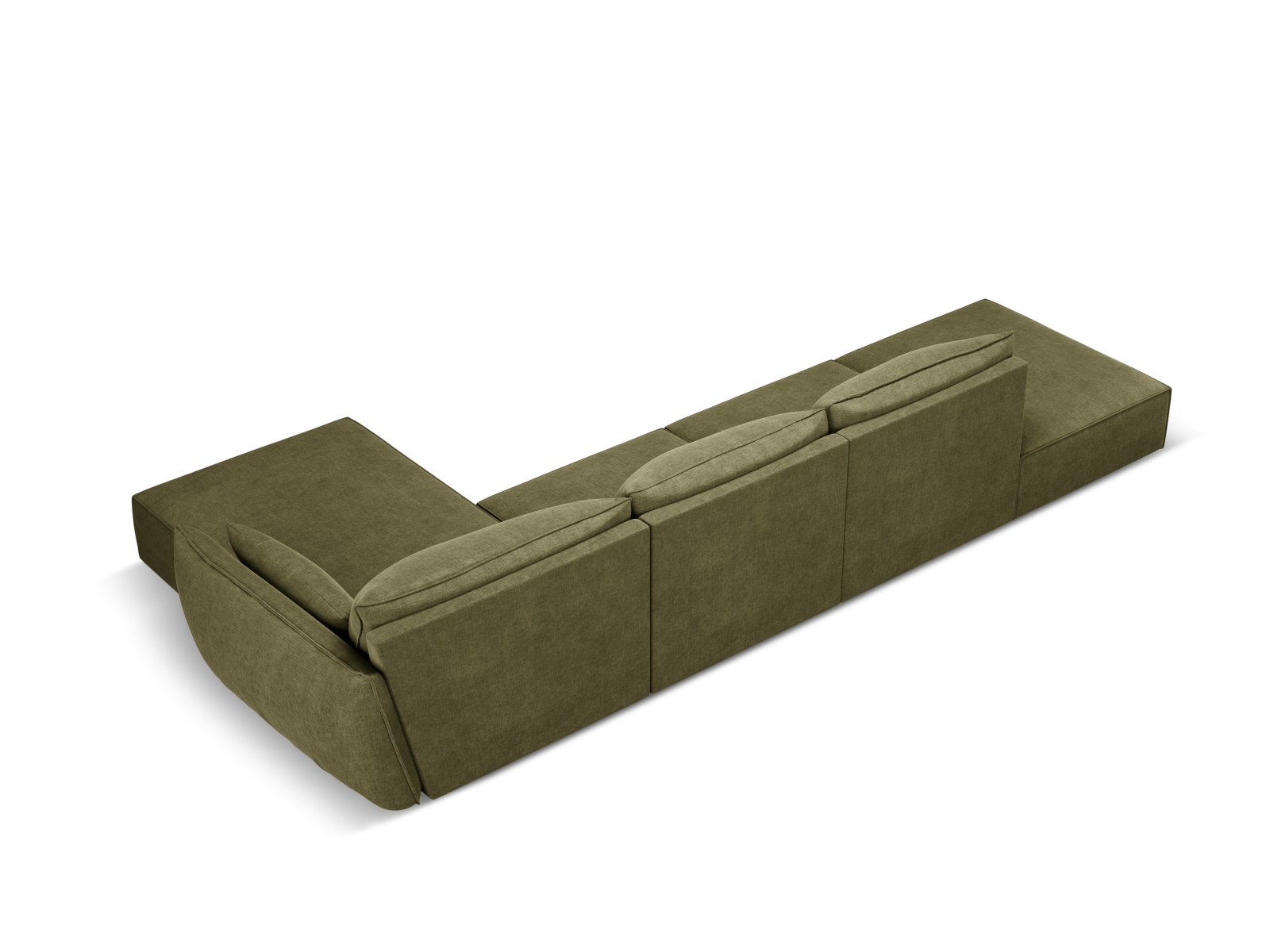 Right Corner Sofa, "Kaelle", 5 Seats, 364x171x85