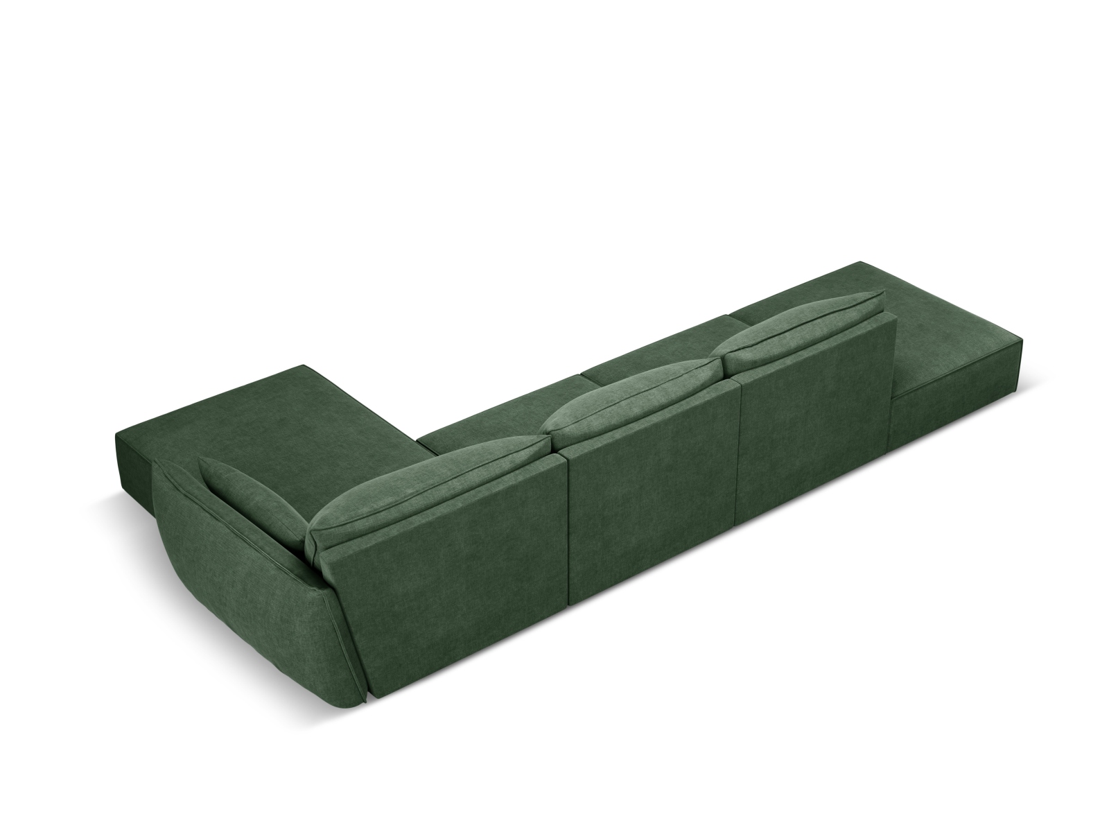 Right Corner Sofa, "Kaelle", 5 Seats, 364x171x85