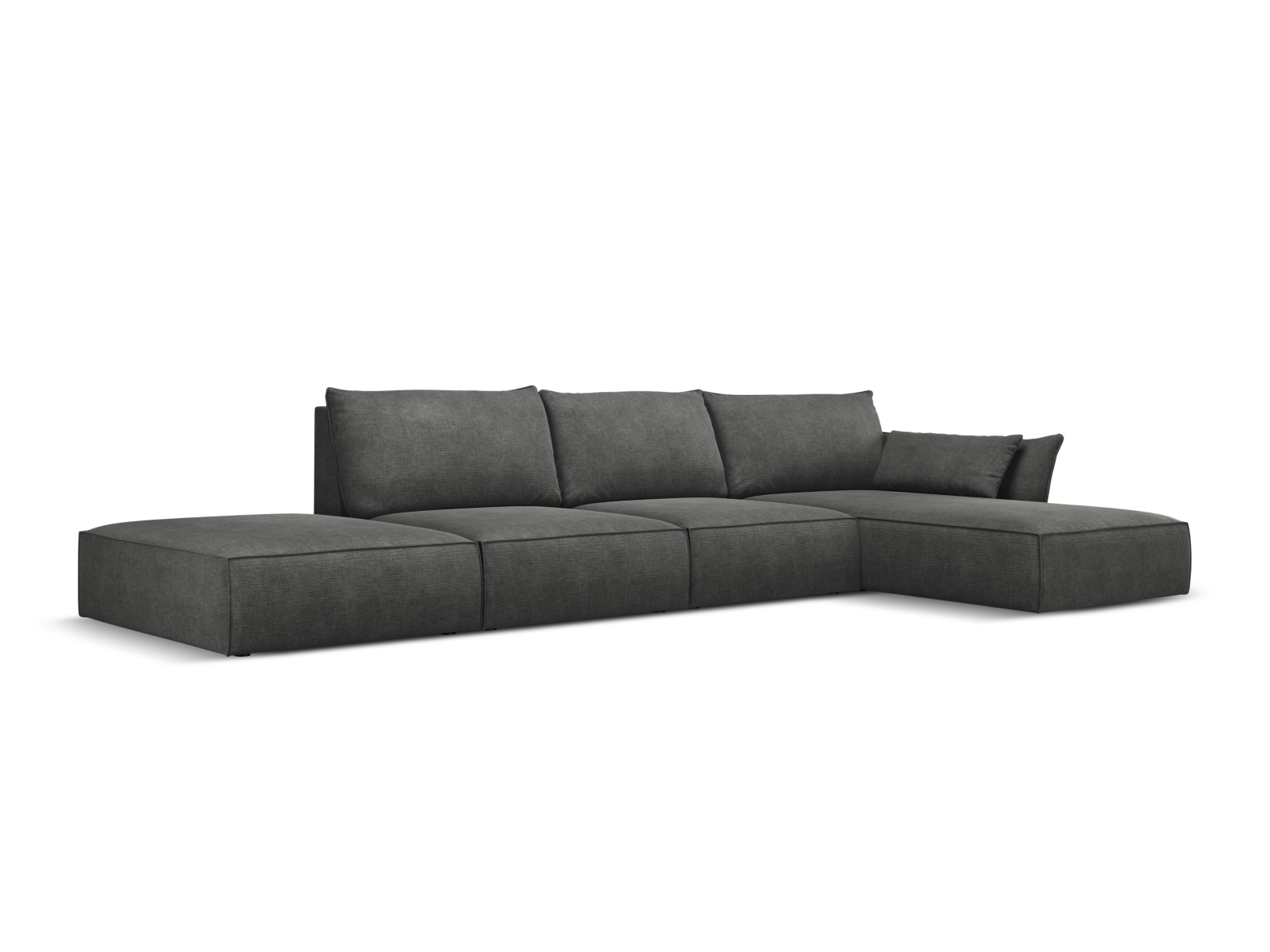 Right Corner Sofa, "Kaelle", 5 Seats, 364x171x85